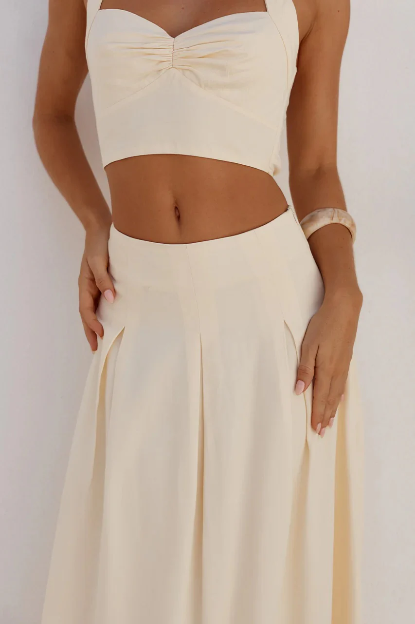 Ada Skirt - Butter - Image 5