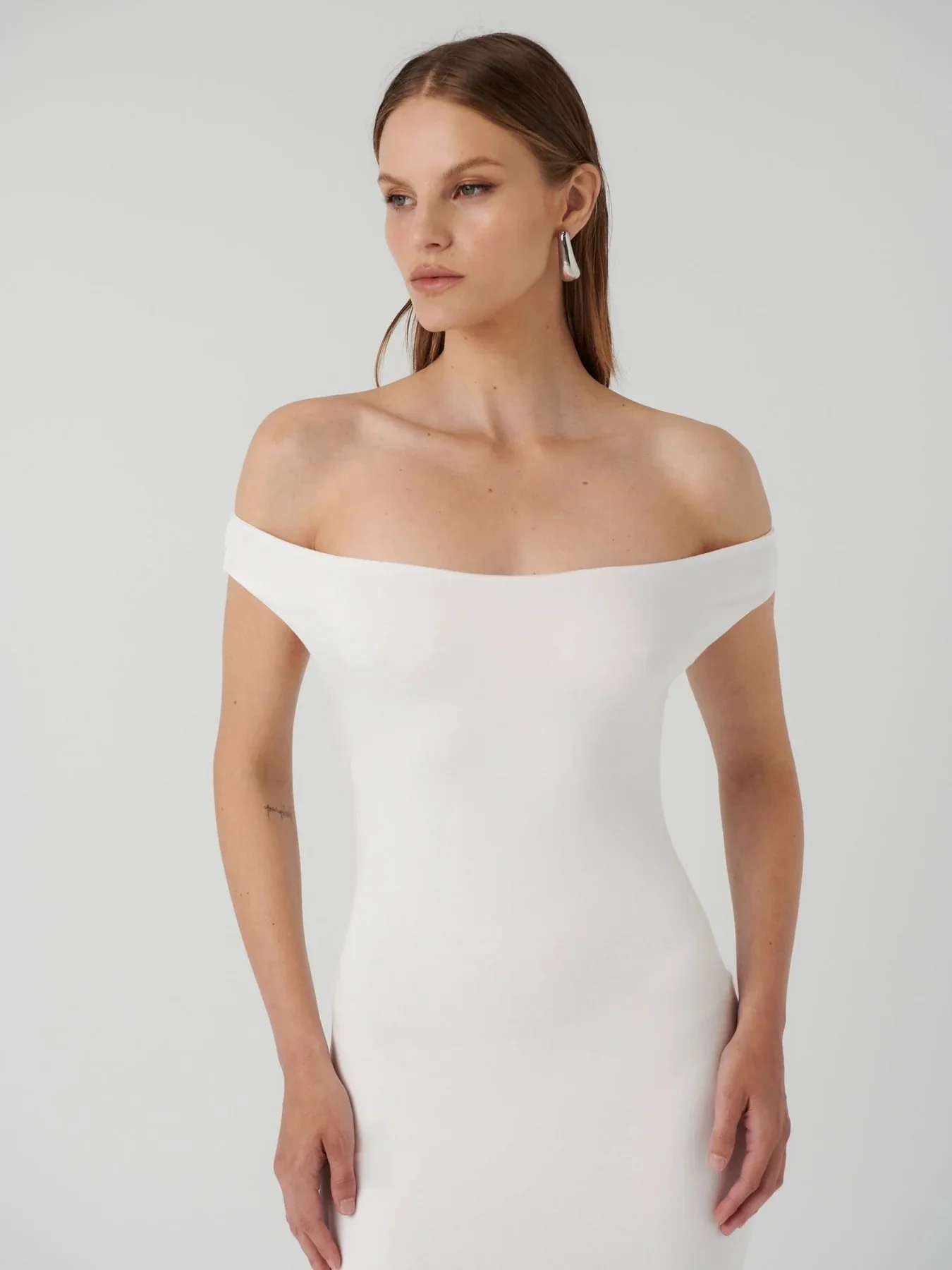 Adalee Maxi Dress - Vanilla - Image 3