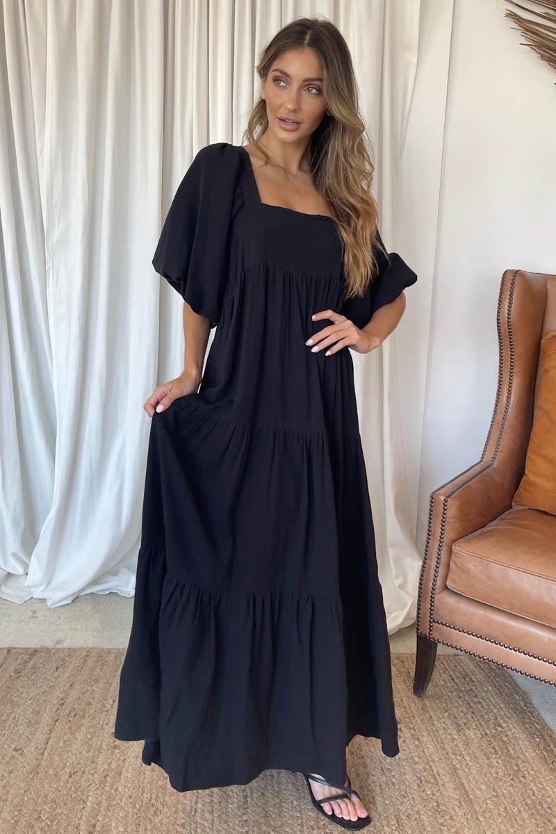 Adeline Dress - Black - Image 4