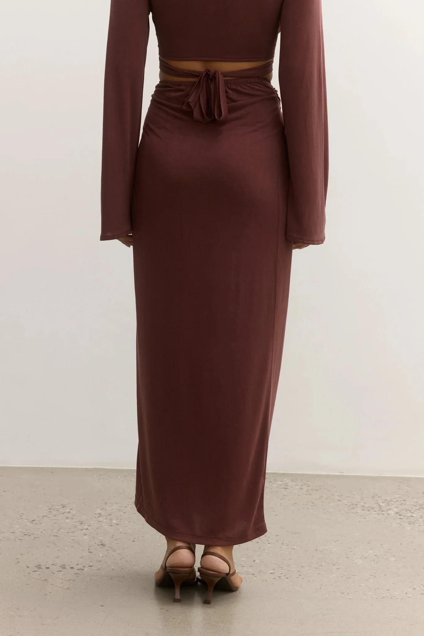 Adriana Skirt - Chocolate - Image 3