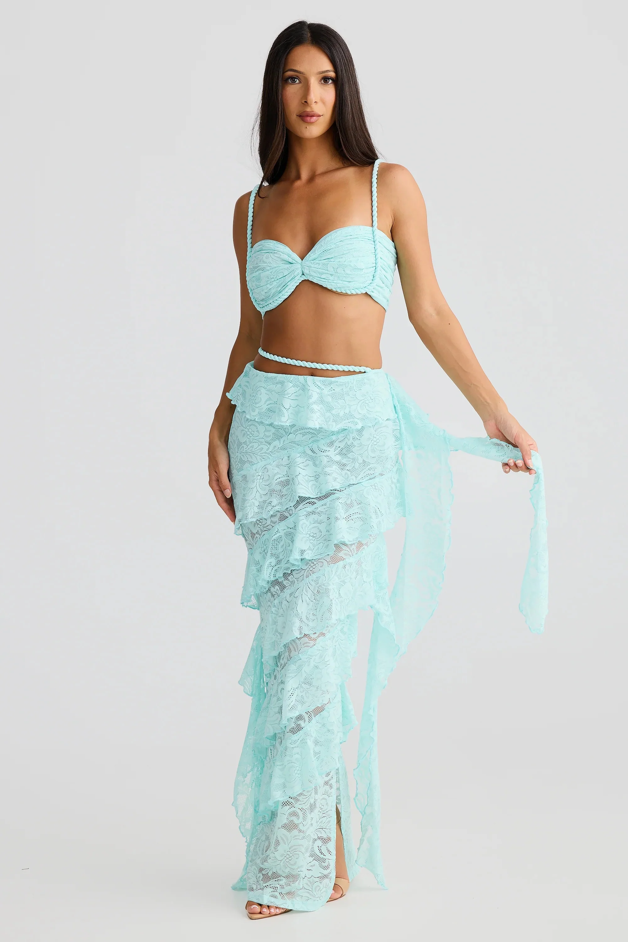 Ahria Top - Aqua - Image 2