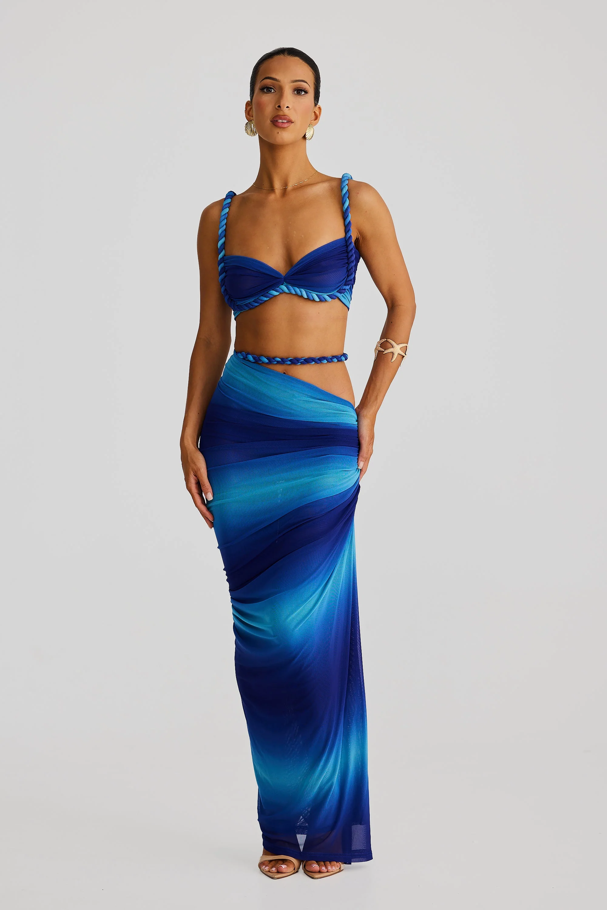 Ahria Top - Blue Ombre - Image 3