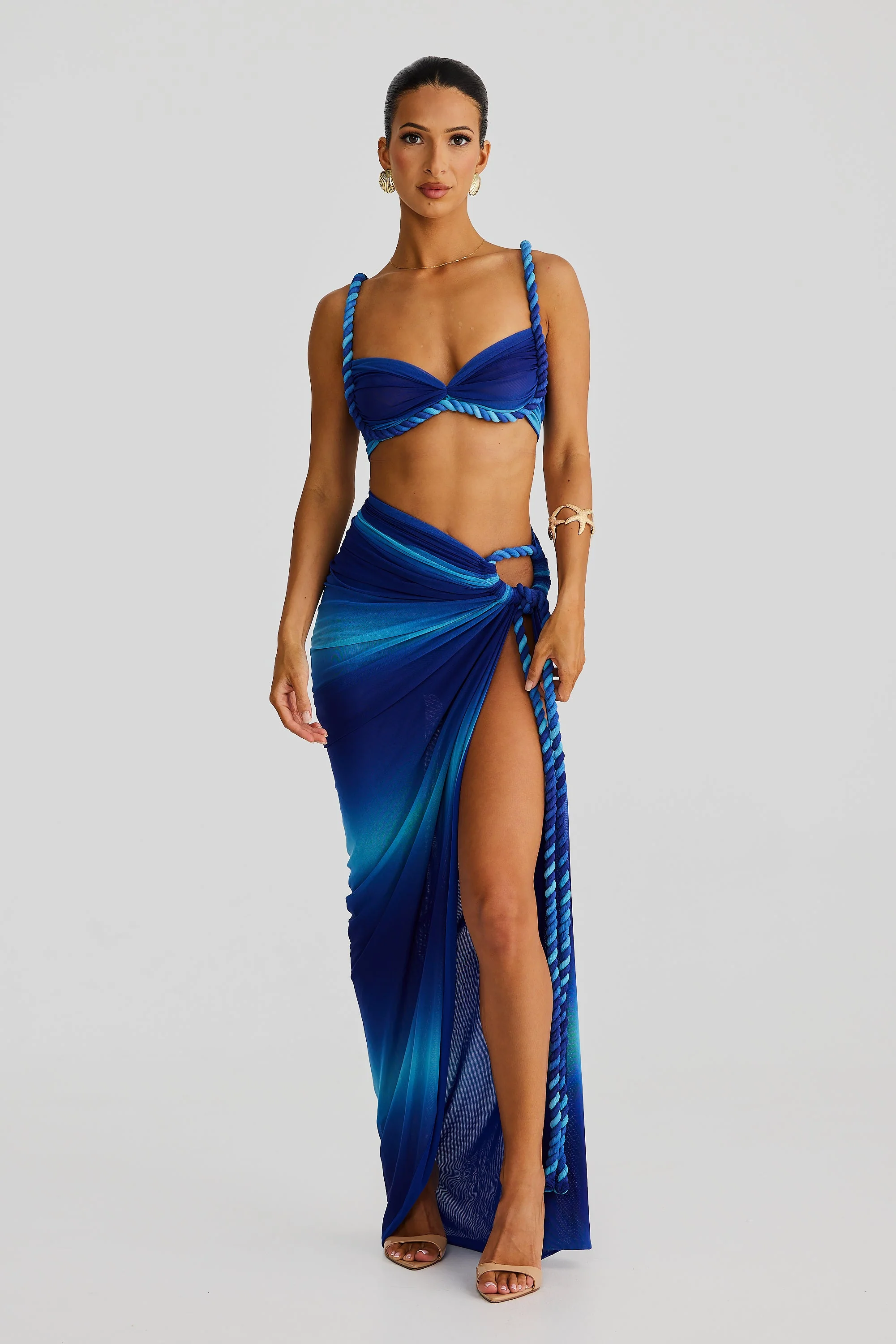 Ahria Top - Blue Ombre - Image 4