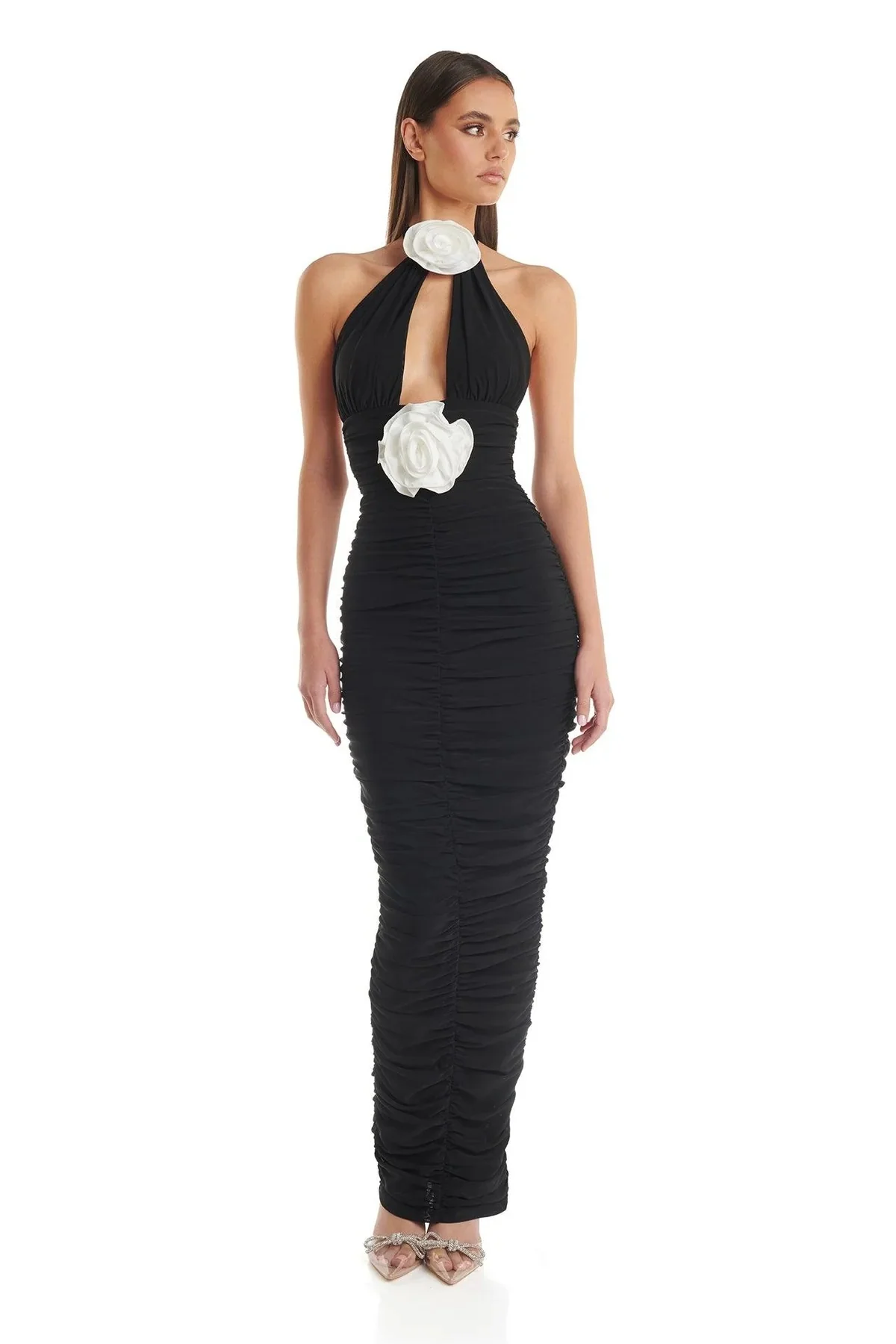 Alanna Dress - Black - Image 3