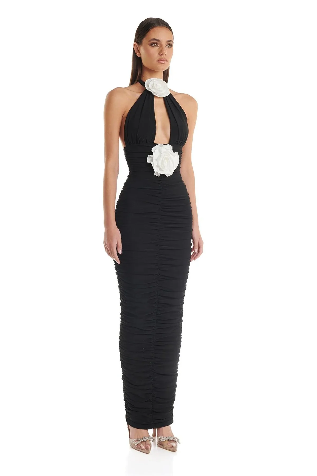 Alanna Dress - Black - Image 6