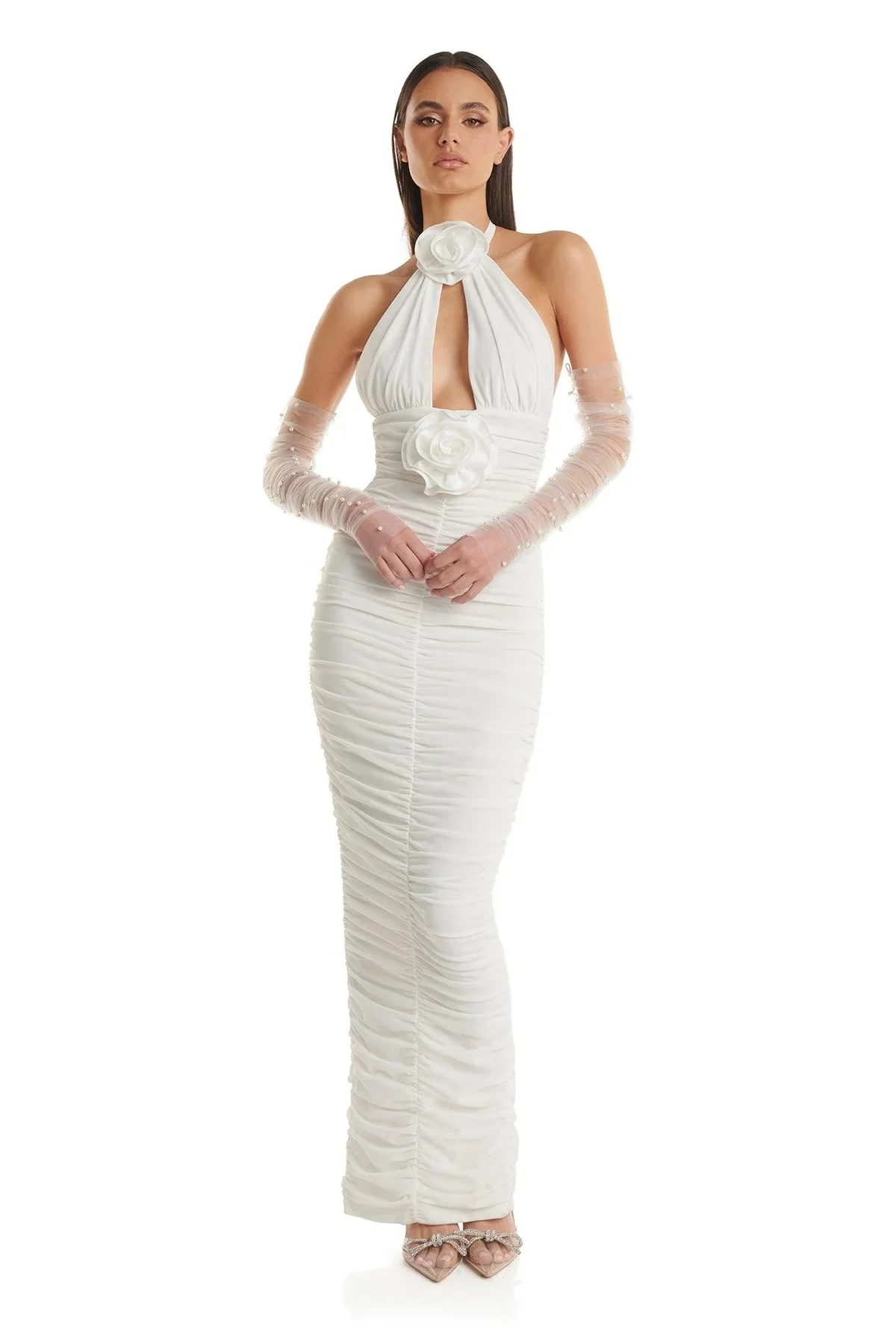 Alanna Dress - White - Image 3