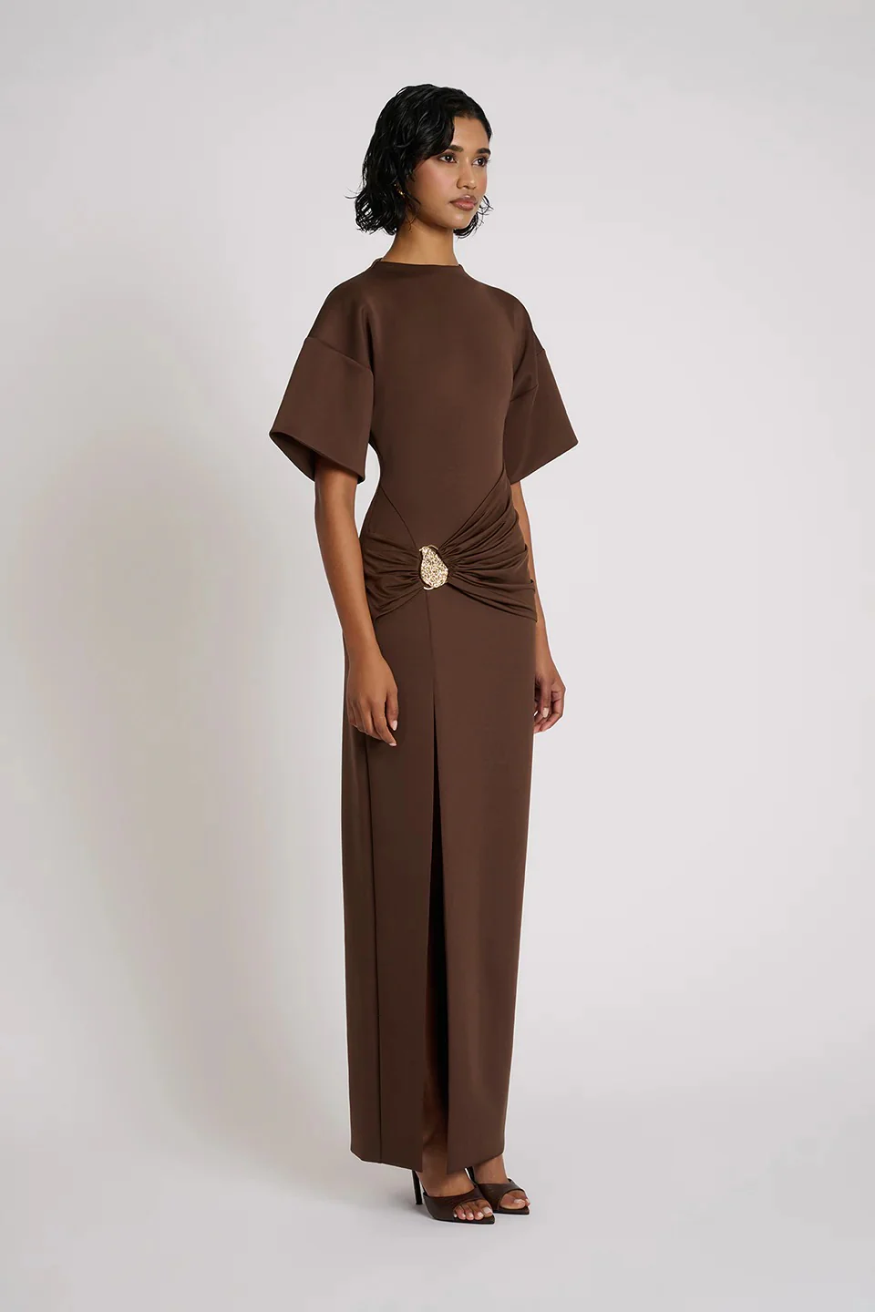 Aldo Dress - Chocolate - Image 3