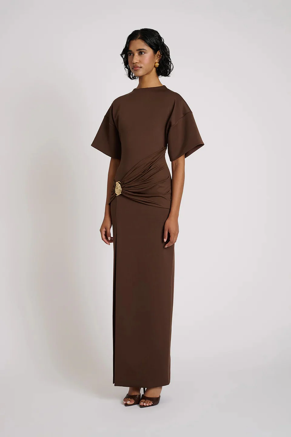 Aldo Dress - Chocolate - Image 5