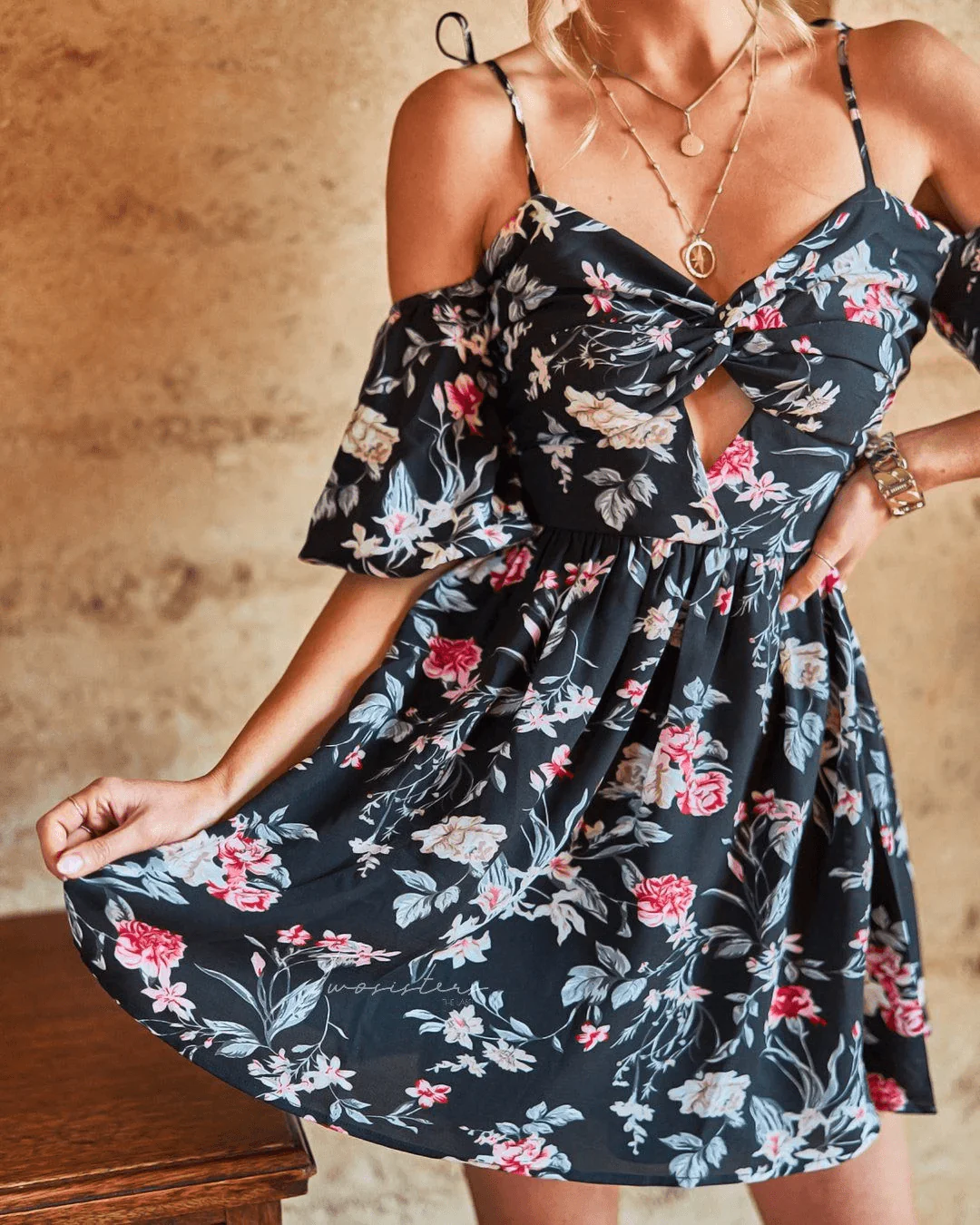 Alessandra Dress - Black - Image 3
