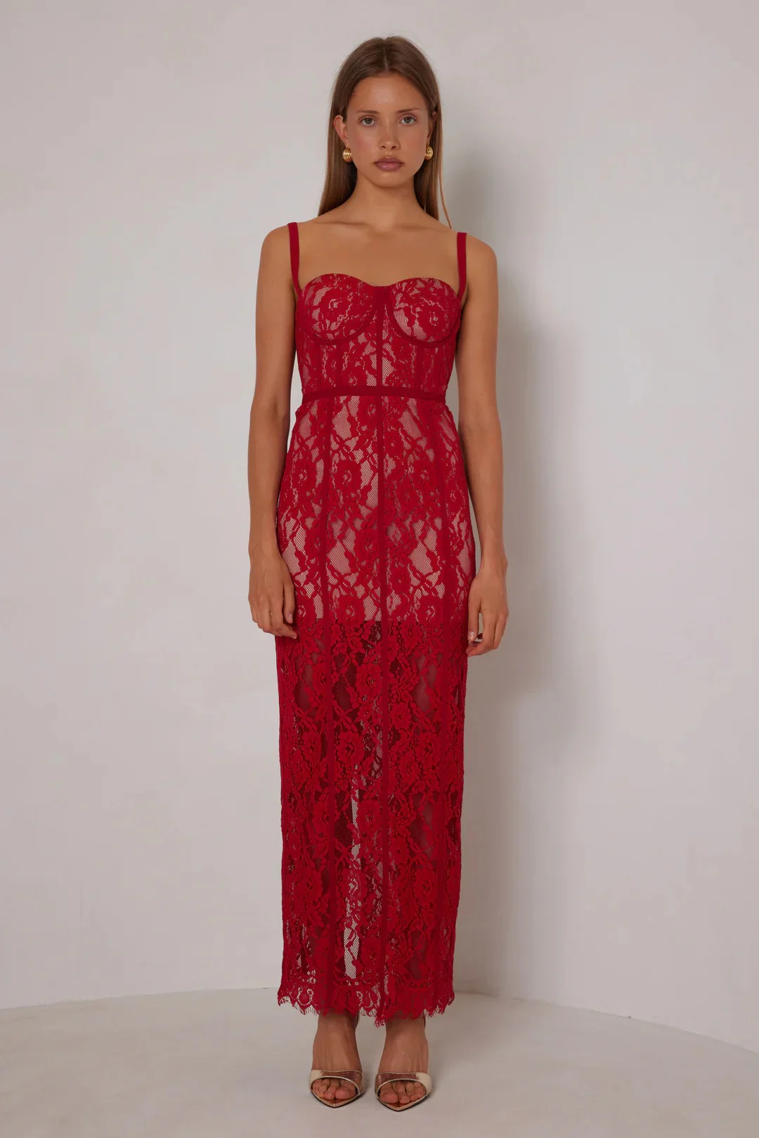 Alessandra Dress - Red