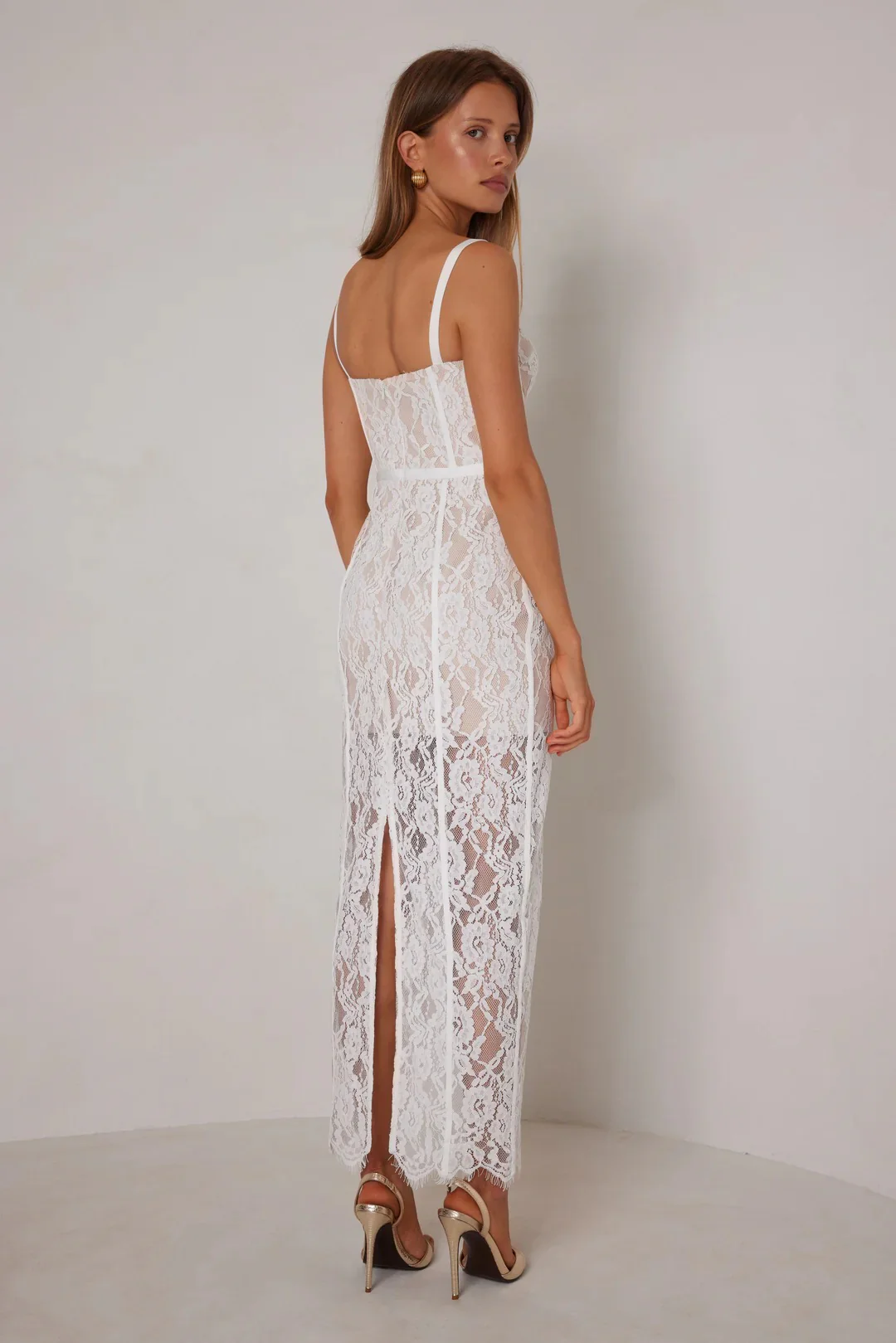 Alessandra Dress - White - Image 2