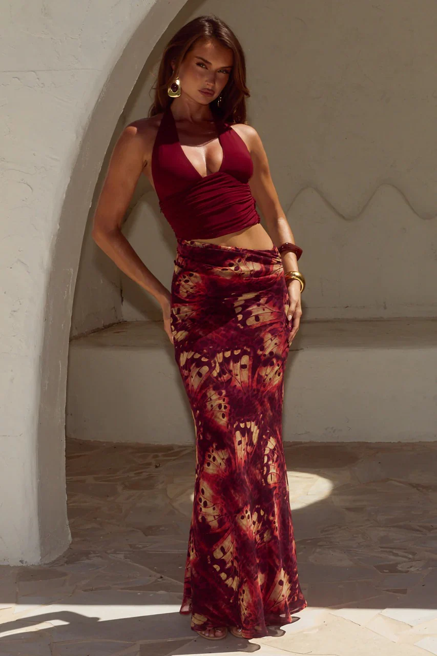 Alexis Maxi Dress - Eliana Red - Image 6