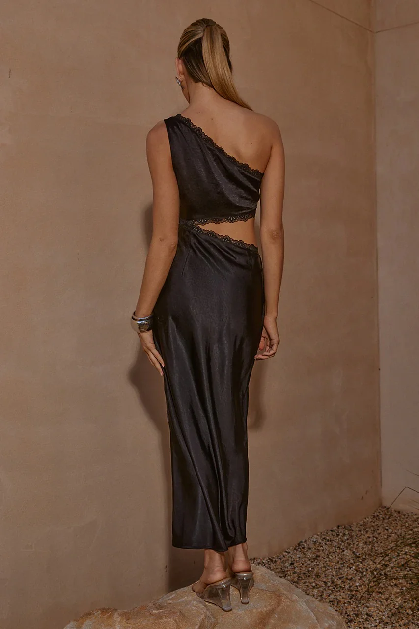 Alta Midi Dress - Black - Image 2