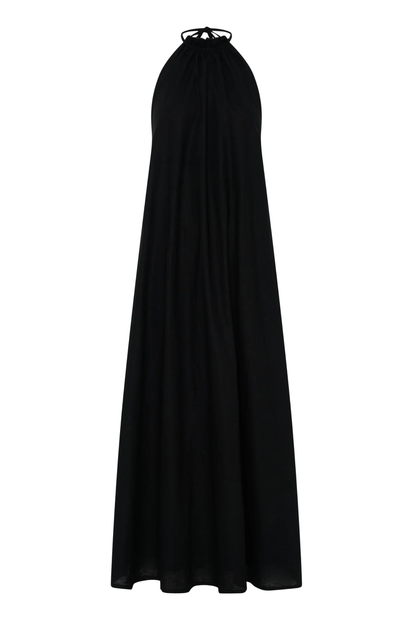 Alysse Halter Maxi Dress - Black - Image 5