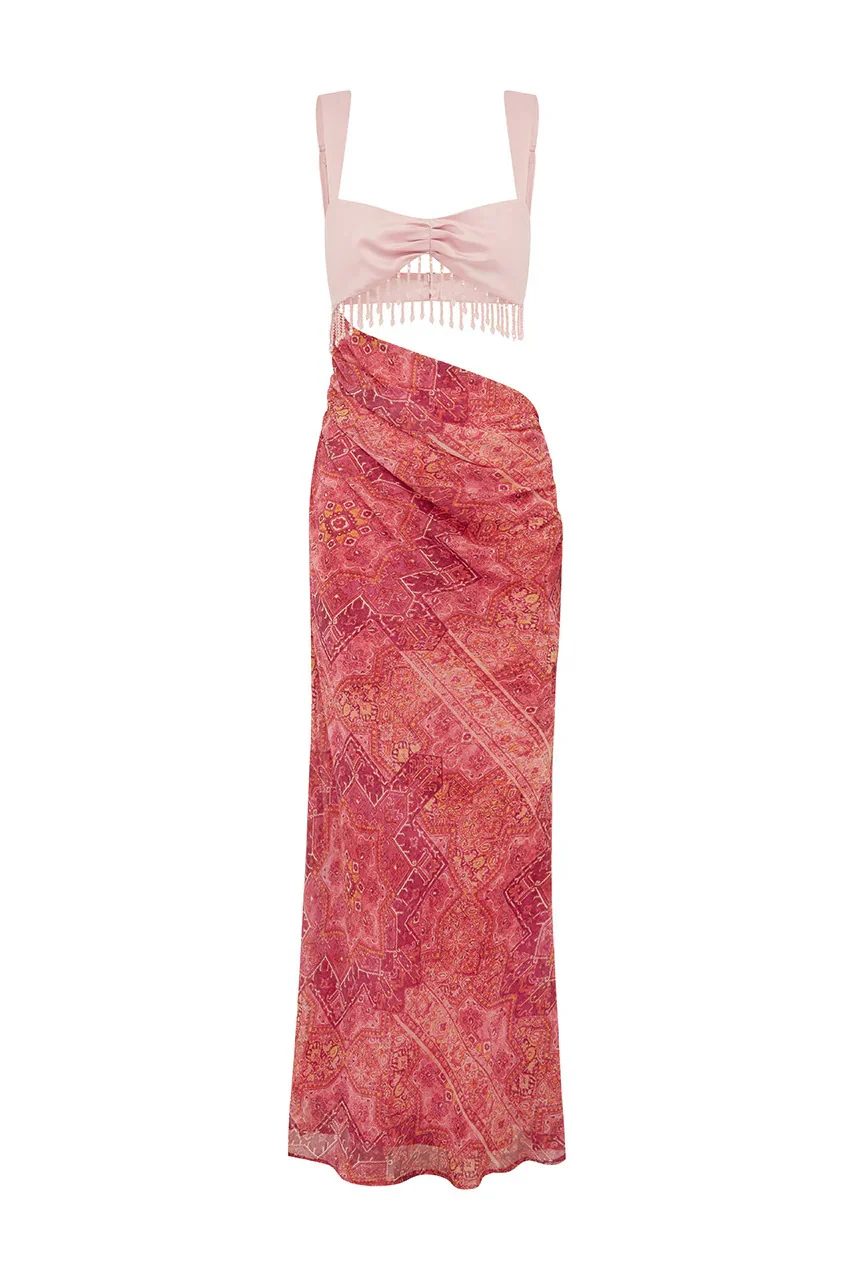 Alzona Maxi Dress - Gaia Pink - Image 6