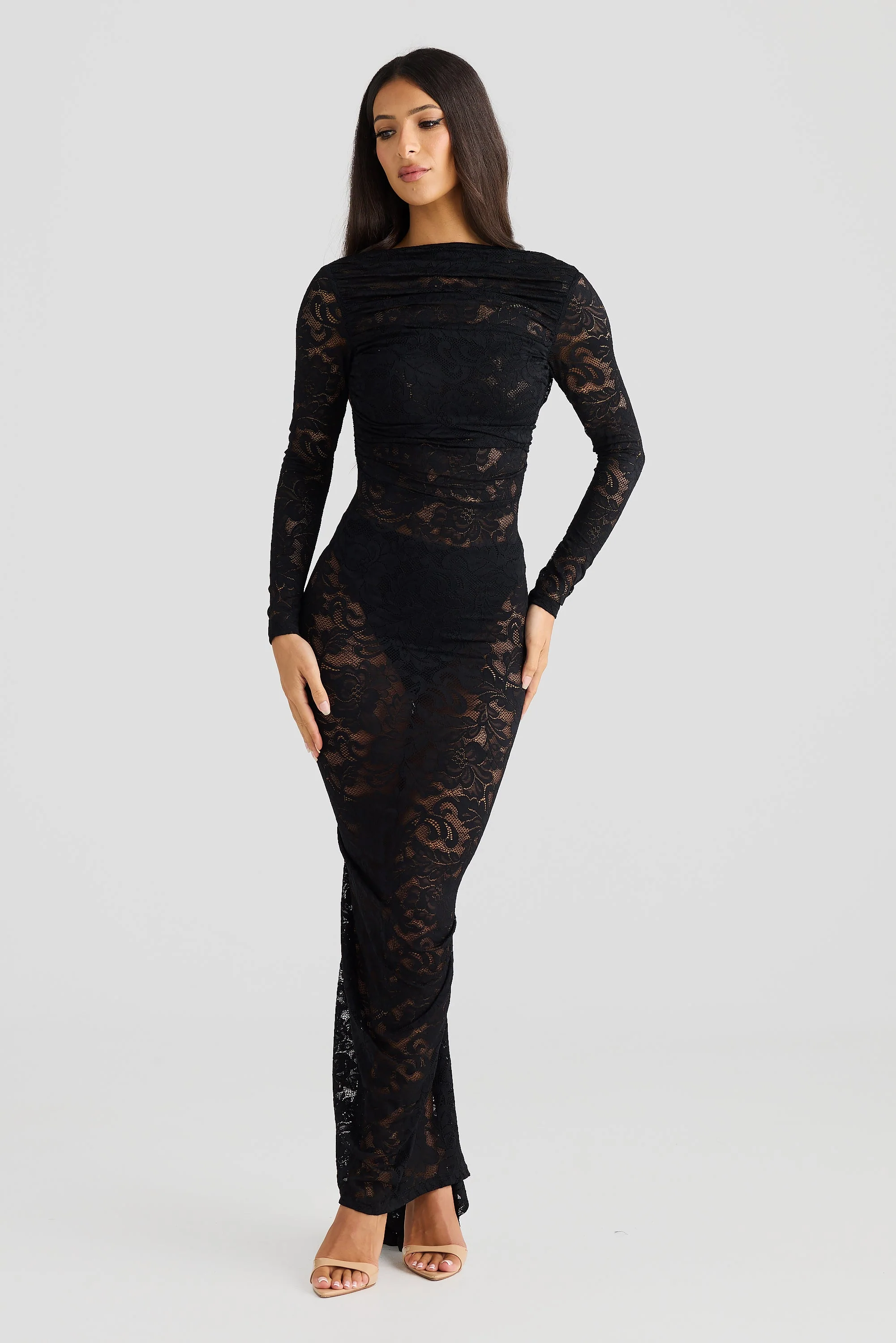 Amara Dress - Black - Image 2
