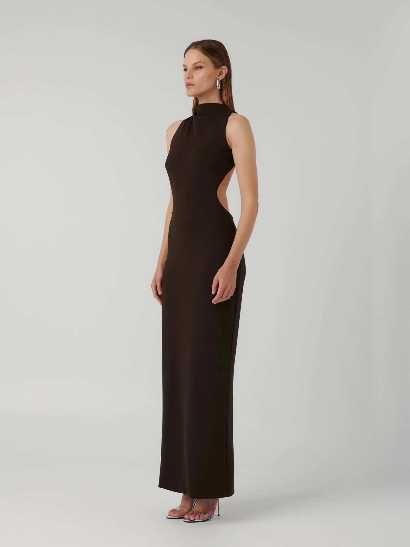 Ambre Gown - Coffee - Image 3