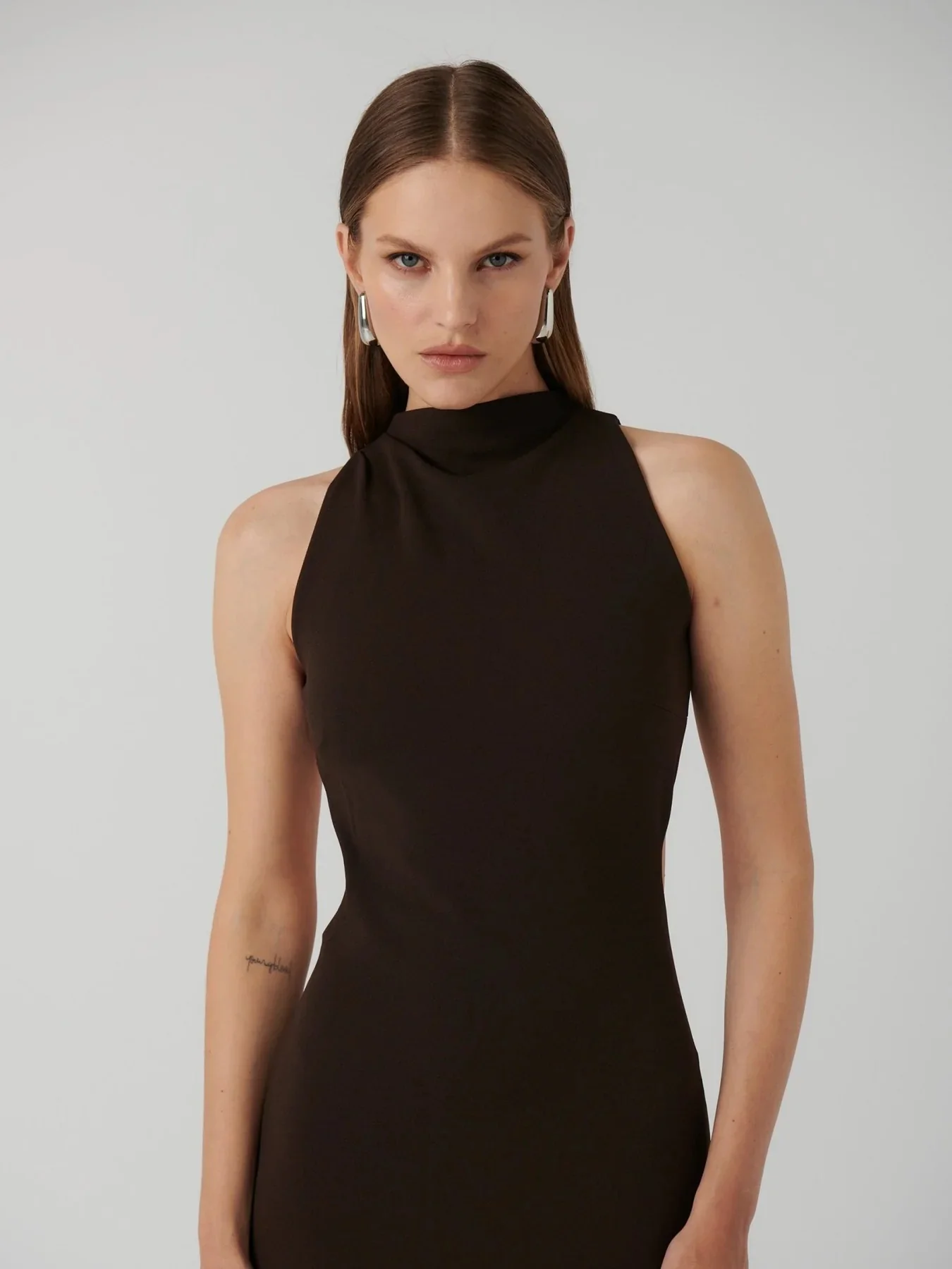 Ambre Gown - Coffee - Image 4