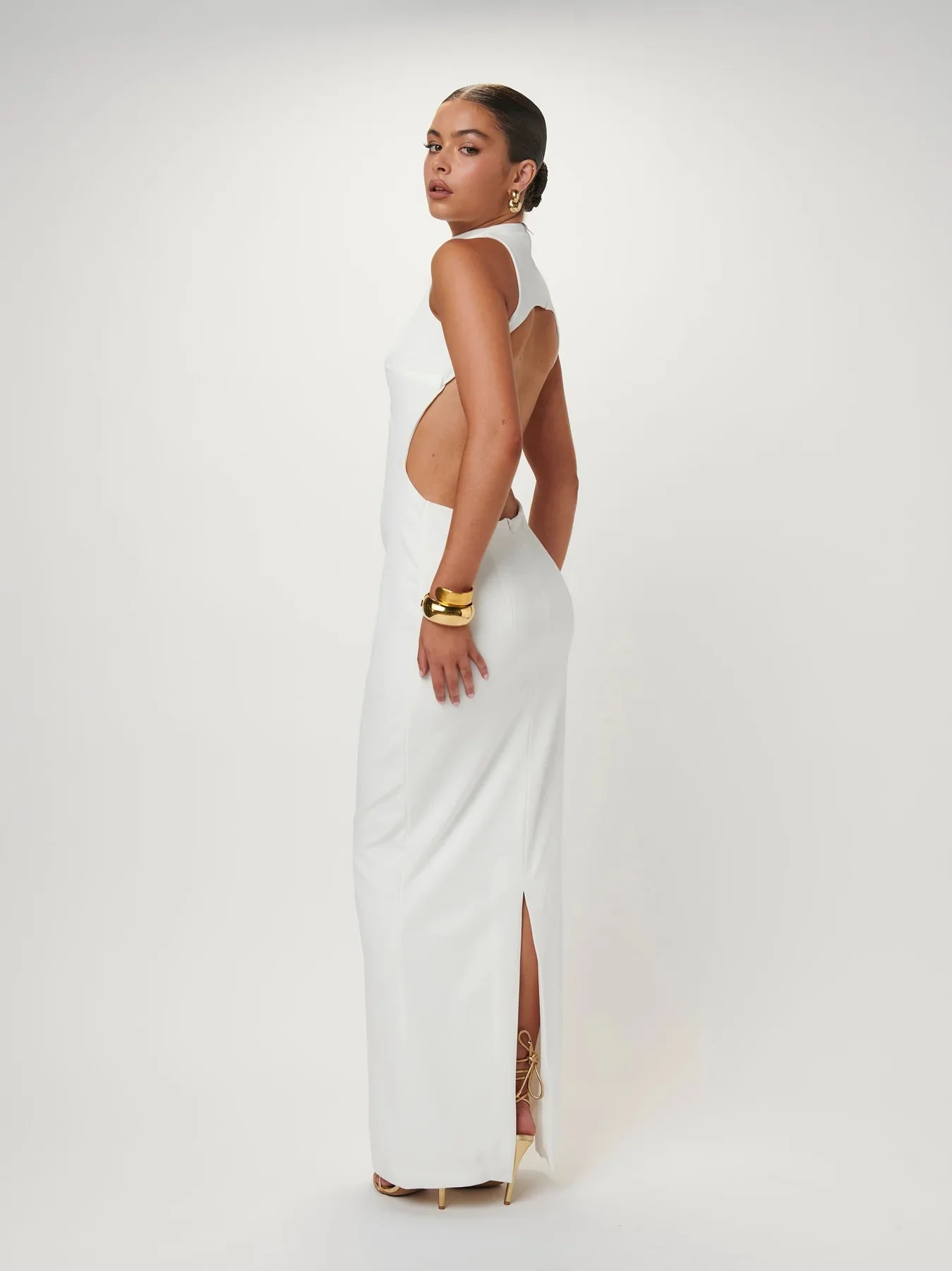 Ambre Gown - White - Image 4