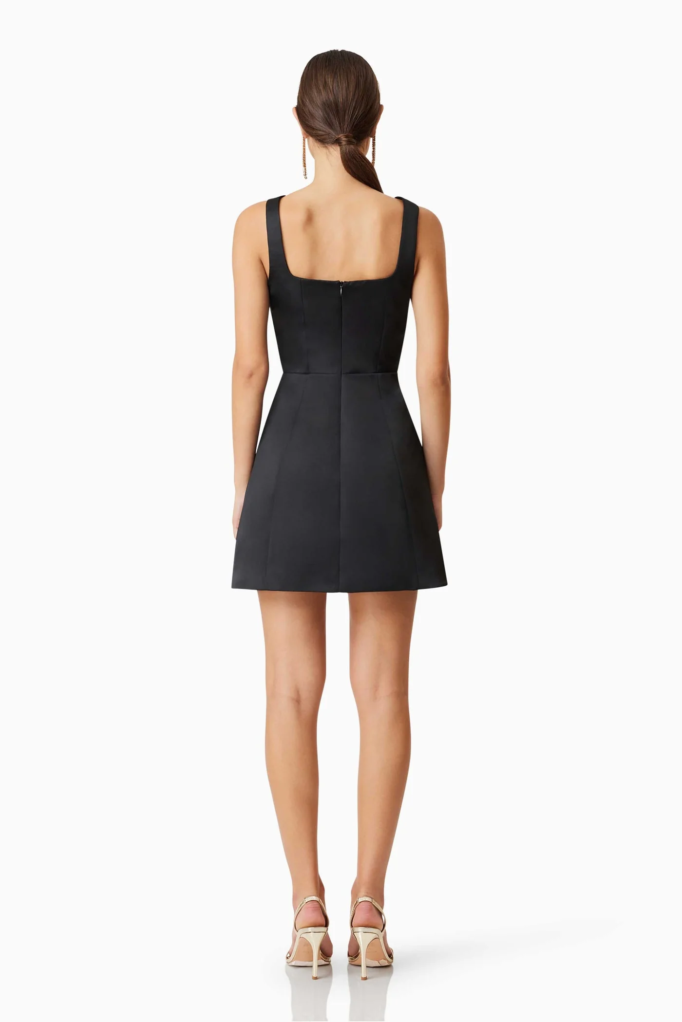 Amelie Mini Dress - Black - Image 2