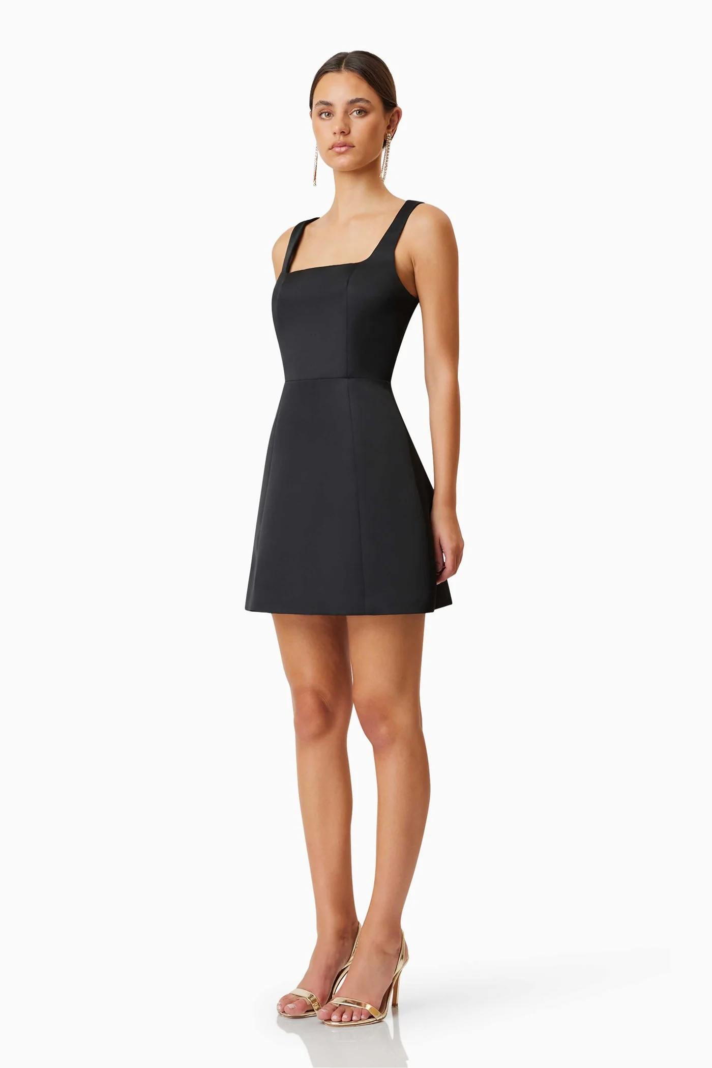 Amelie Mini Dress - Black - Image 5