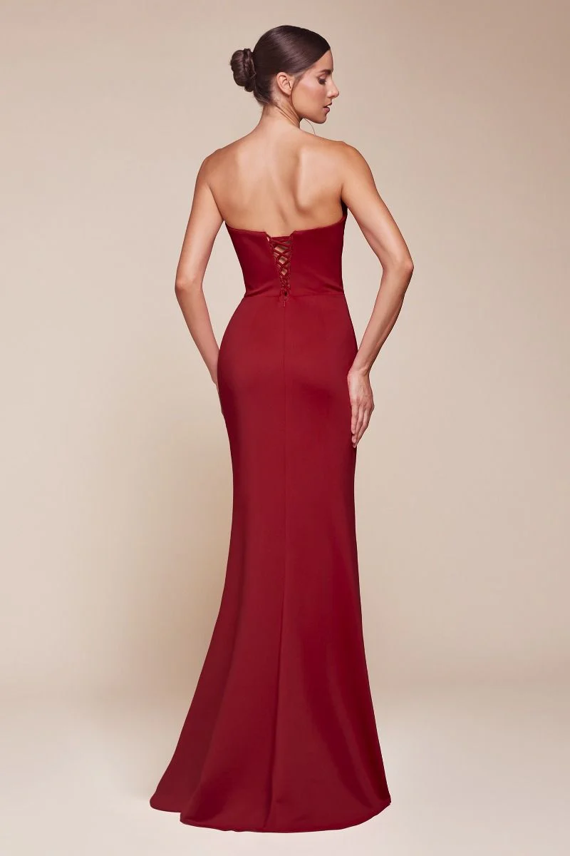 Amiya Dress - Red - Image 2