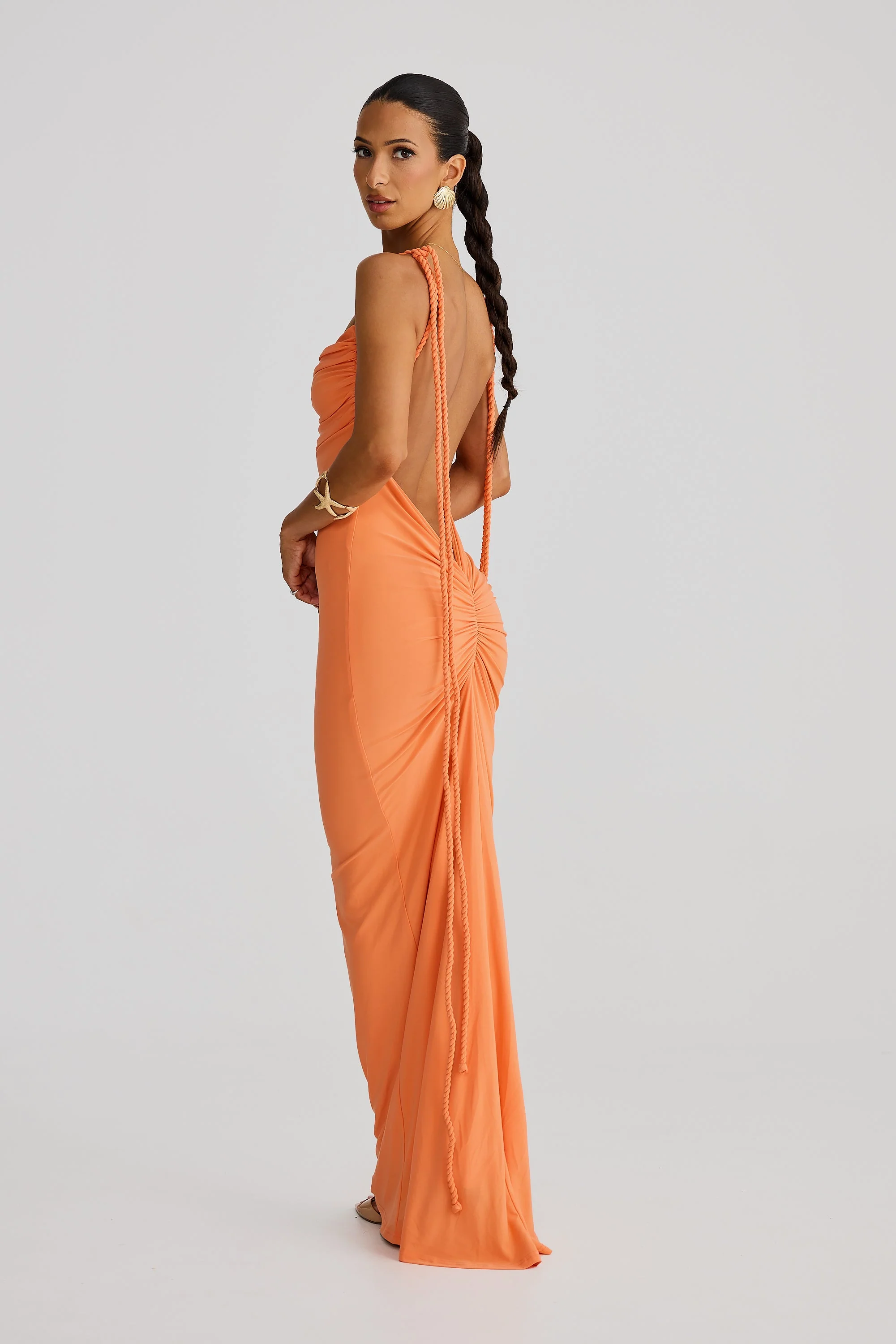 Amora Gown - Papaya - Image 4