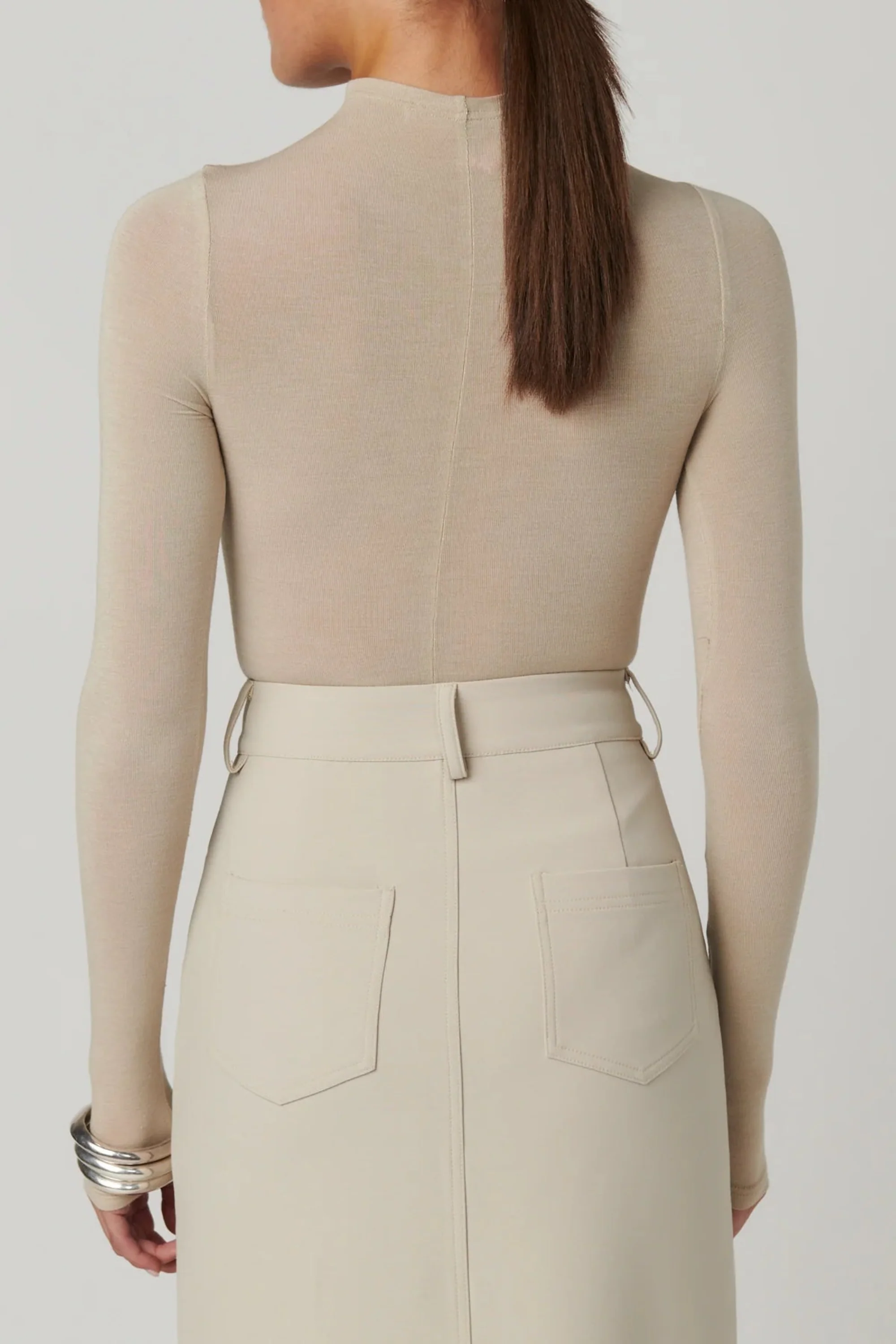 Amrita Bodysuit - Almond - Image 2