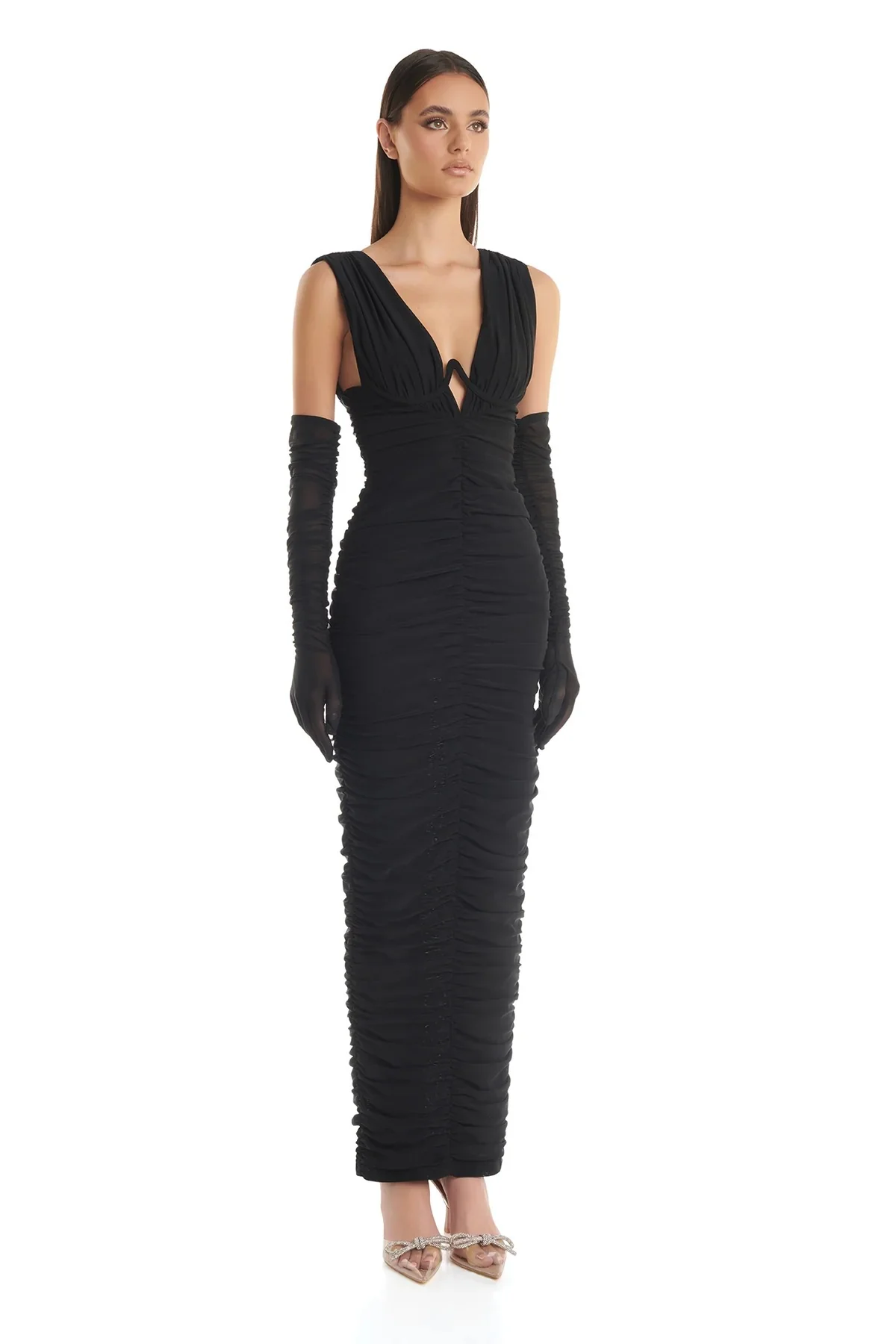 Anna Dress - Black - Image 6