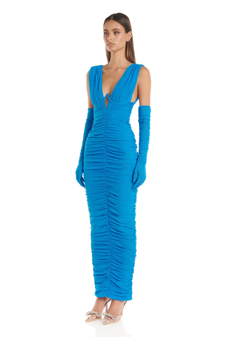 Anna Dress - Blue - Image 10