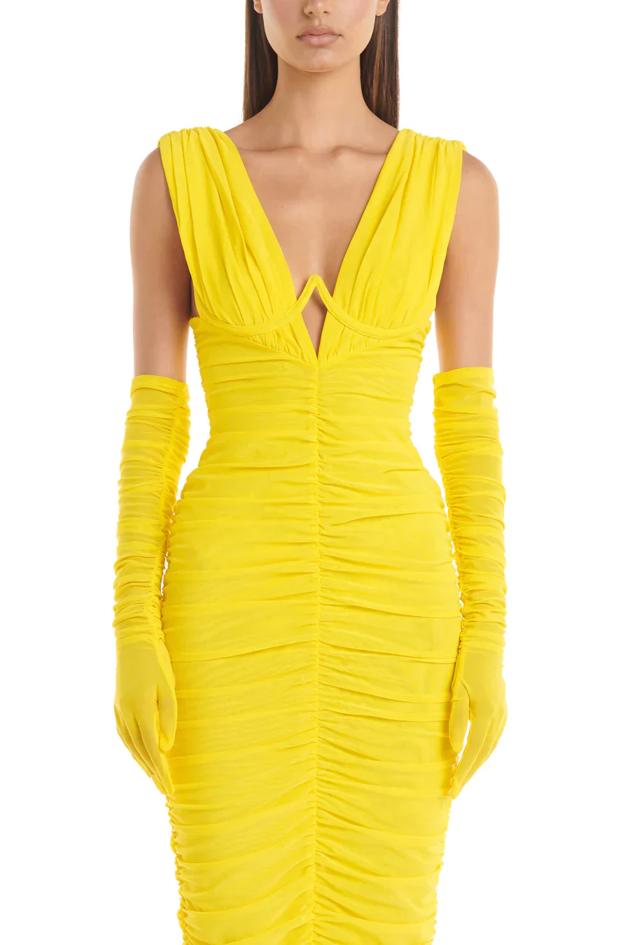 Anna Dress - Yellow - Image 11