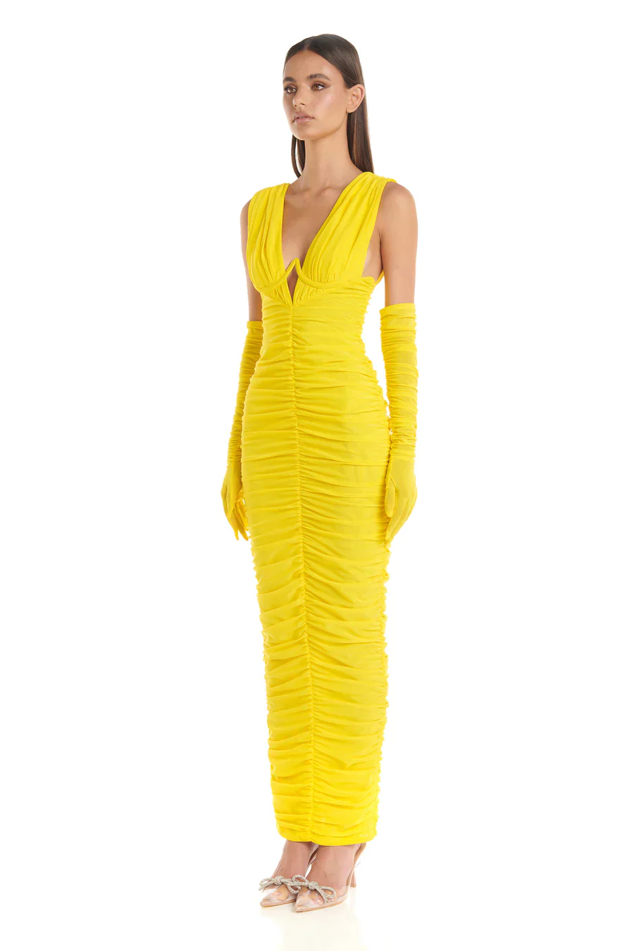 Anna Dress - Yellow - Image 7