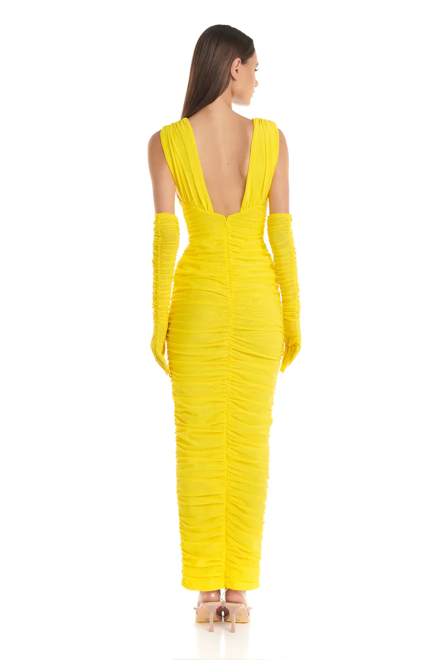 Anna Dress - Yellow - Image 9