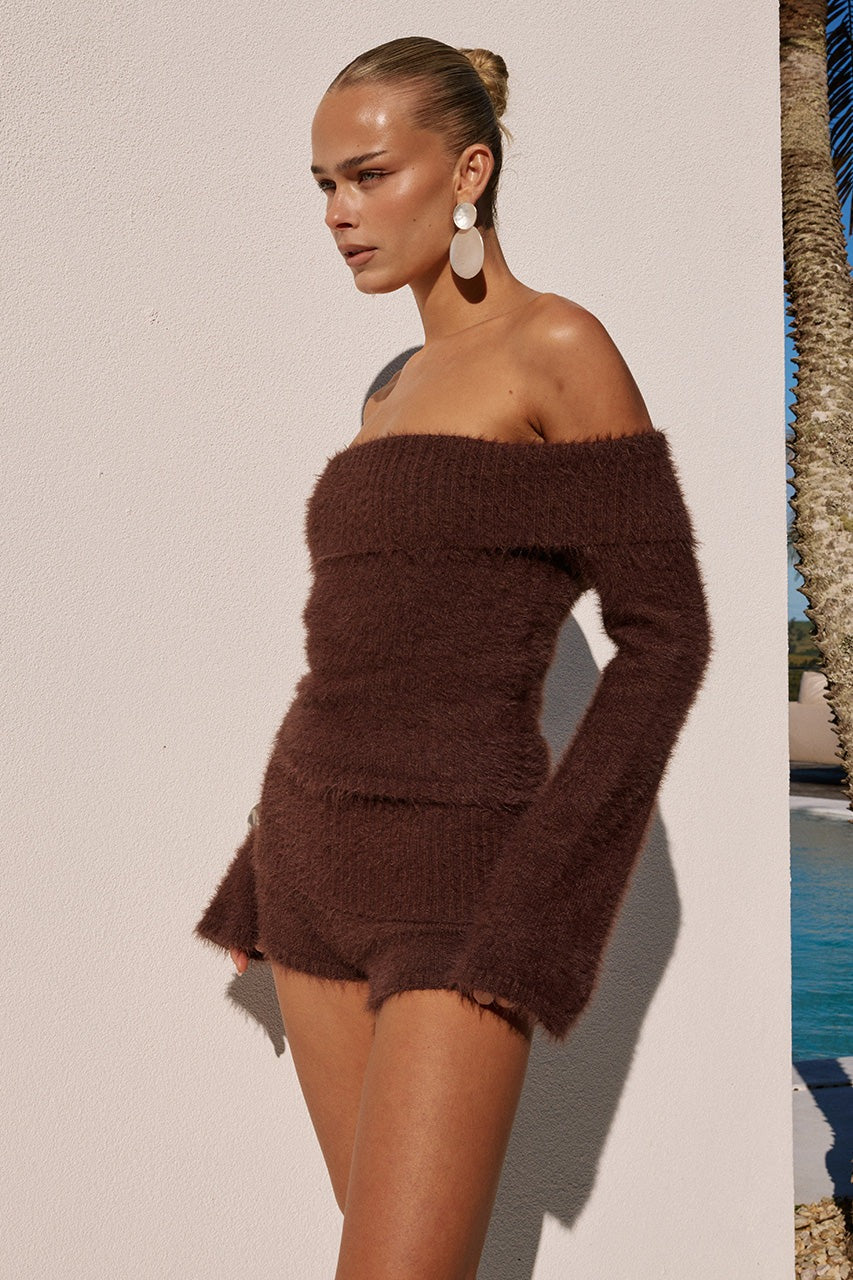 Anneliese Top - Chocolate - Image 3