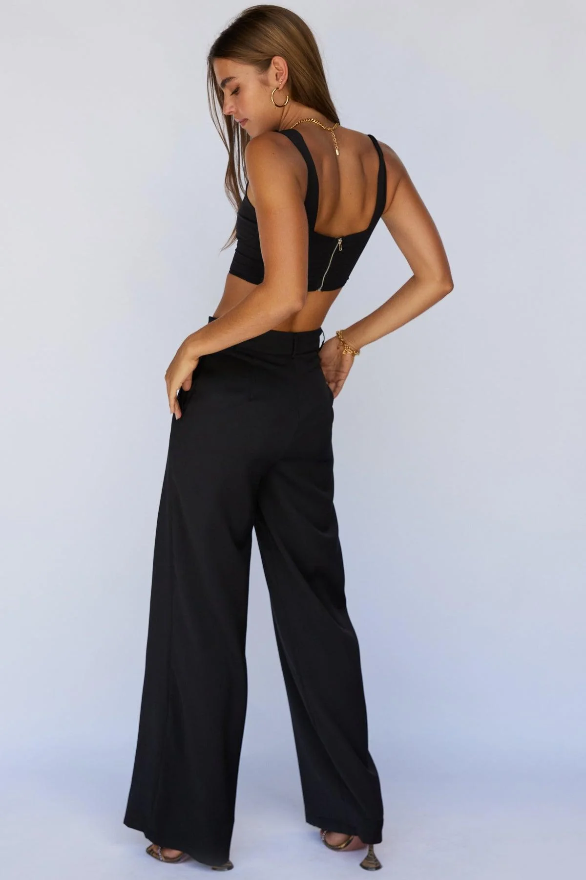 Anya Corset Top - Black - Image 2
