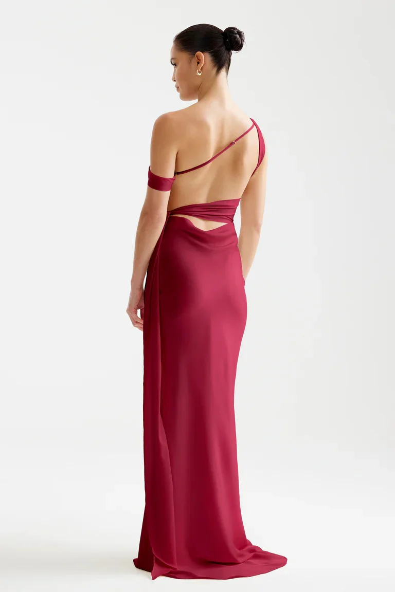 Ara Dress - Wine - Image 2
