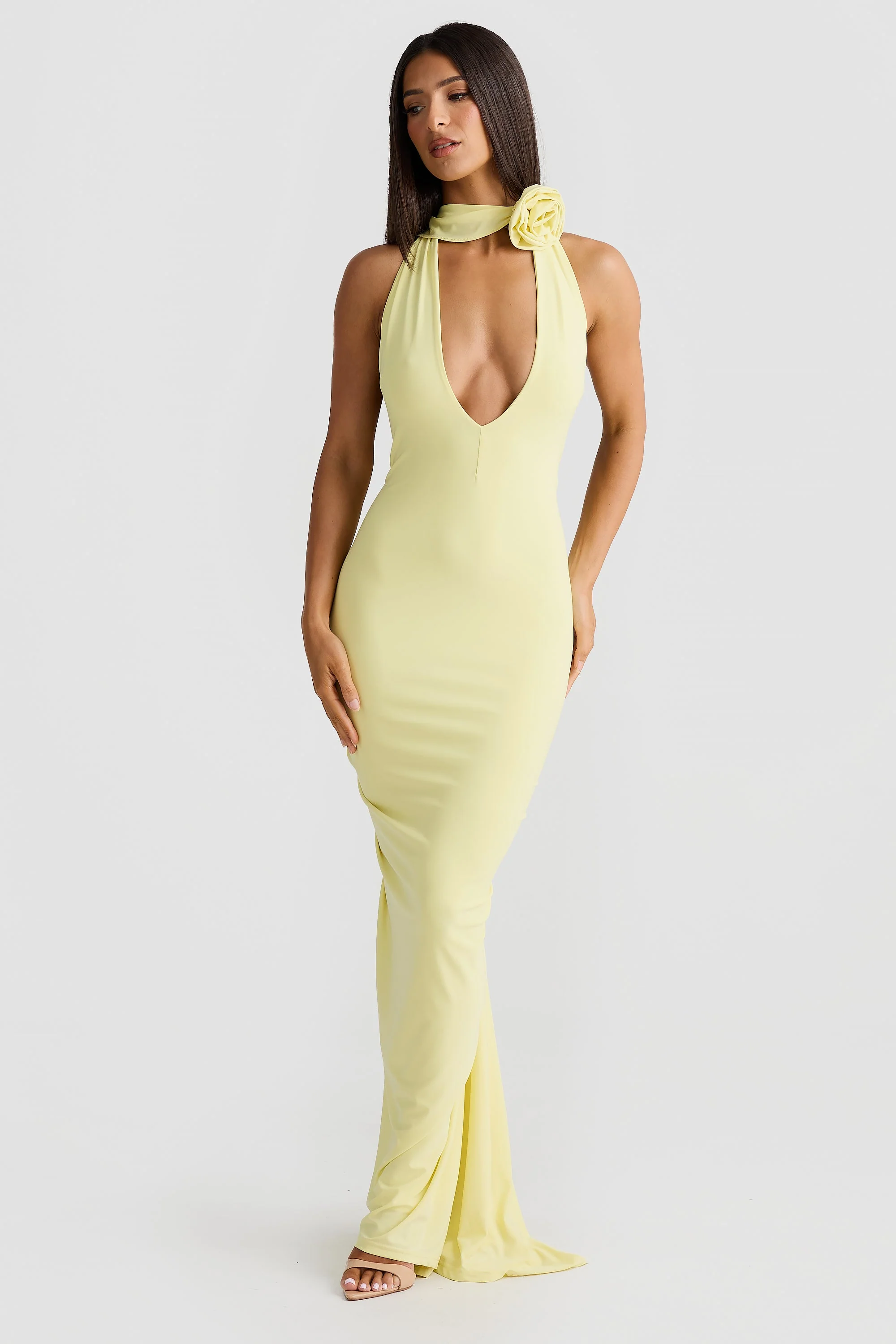 Arabella Dress - Butter Yellow - Image 3