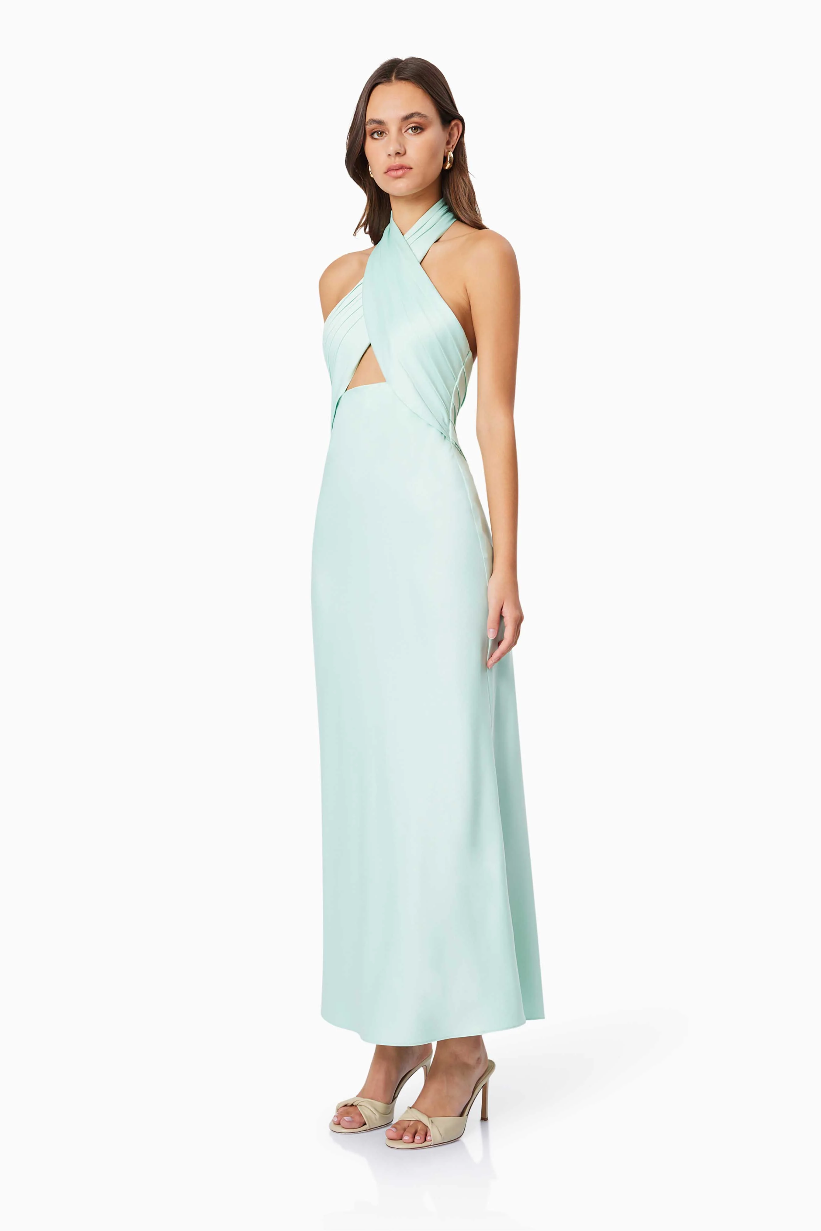 Aria Maxi Dress - Mint - Image 3