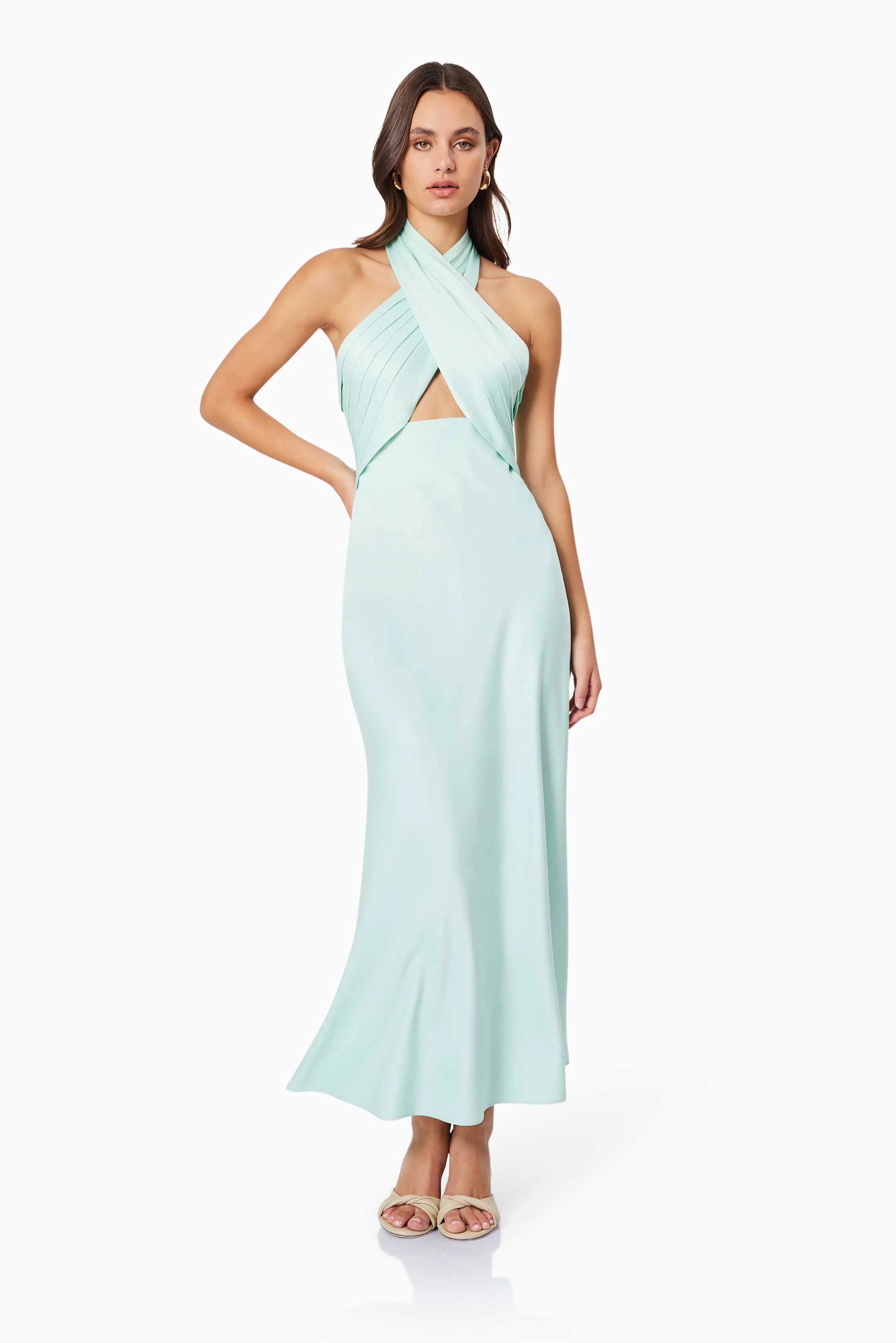 Aria Maxi Dress - Mint - Image 5