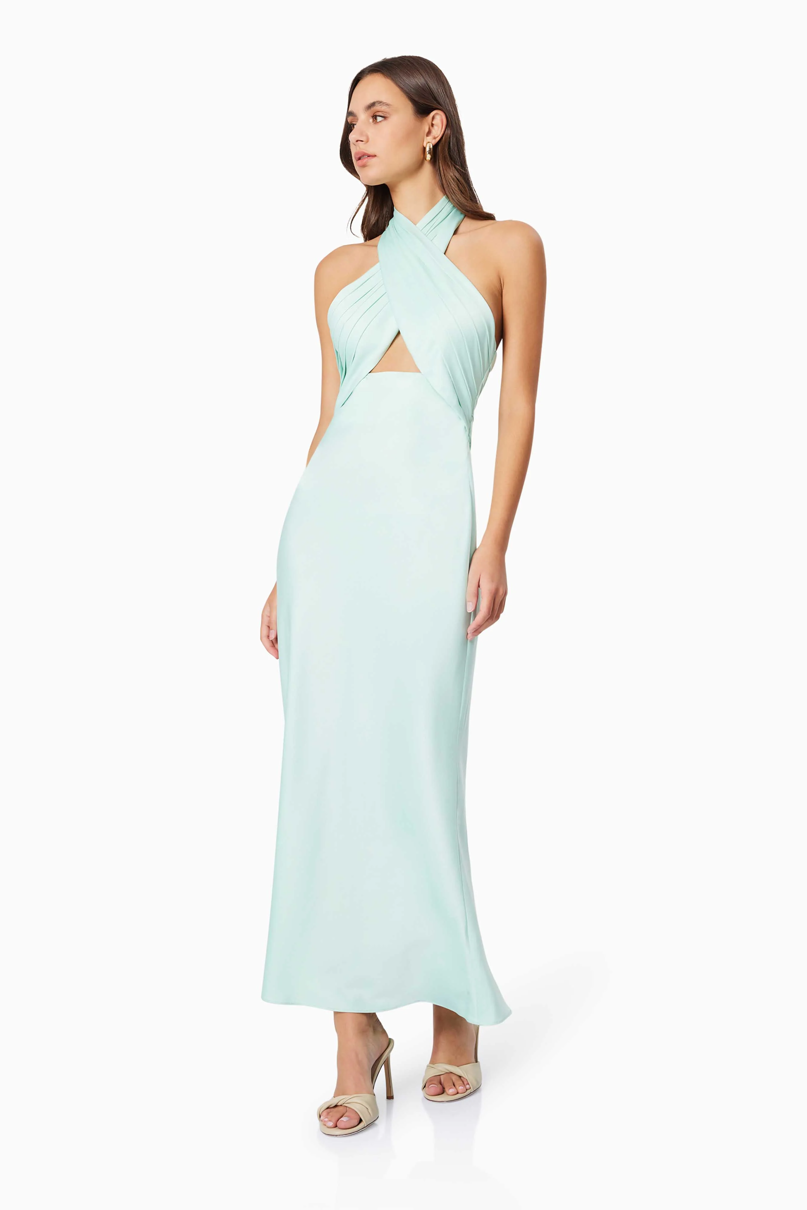 Aria Maxi Dress - Mint - Image 6