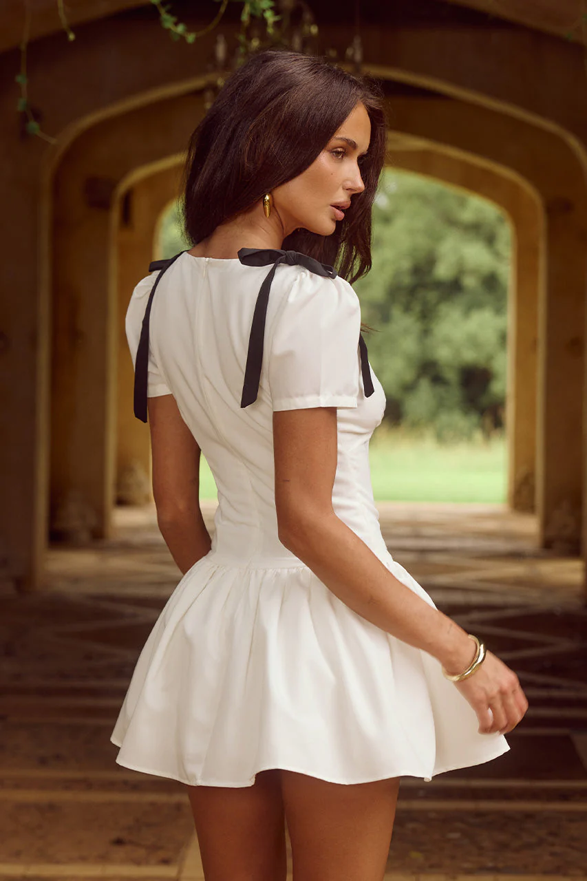 Ariarne Mini Dress - White - Image 2