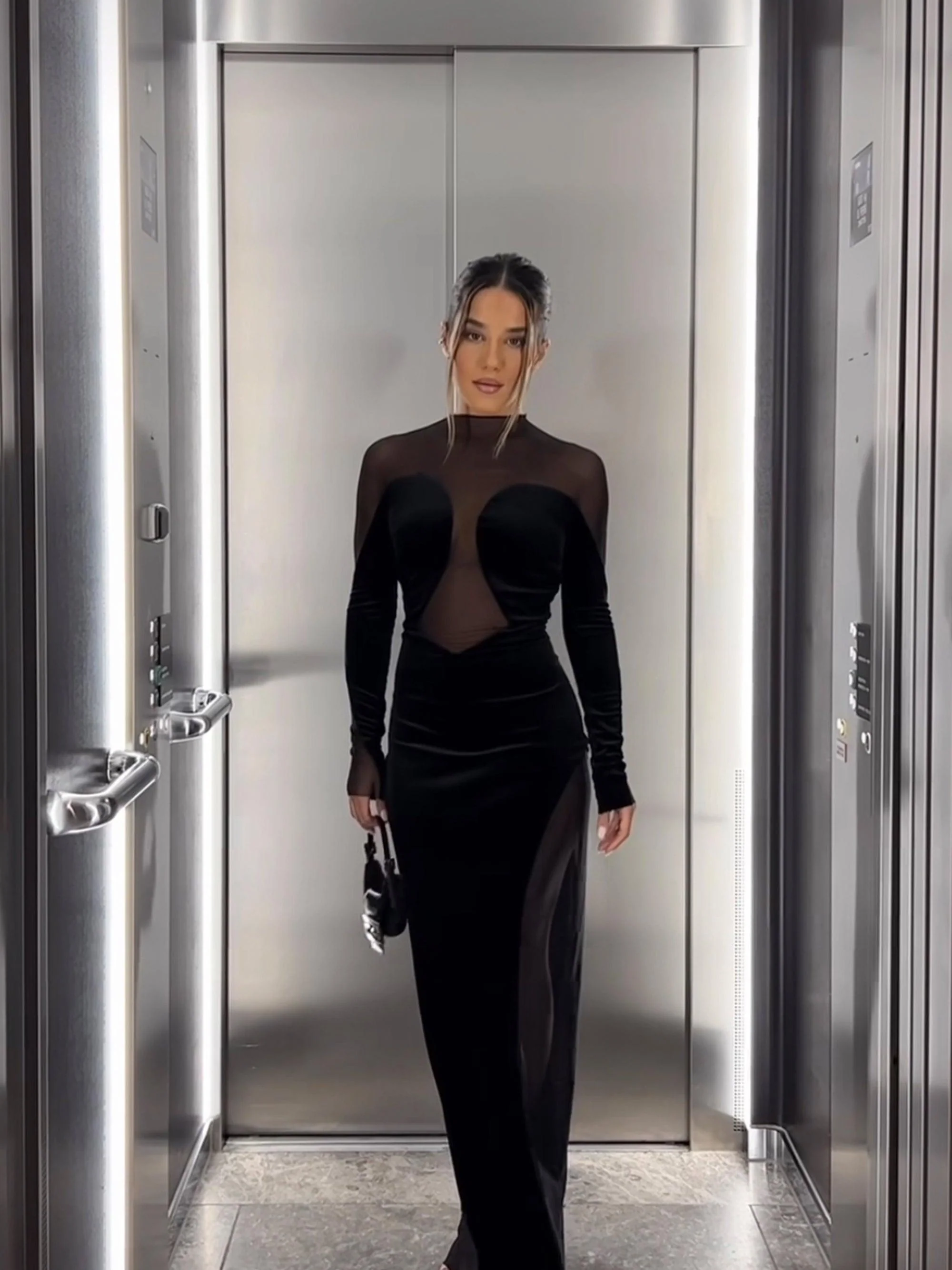 Aries Gown - Black - Image 2