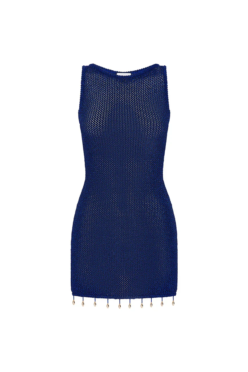 Ariya Mini Dress - Royal - Image 5