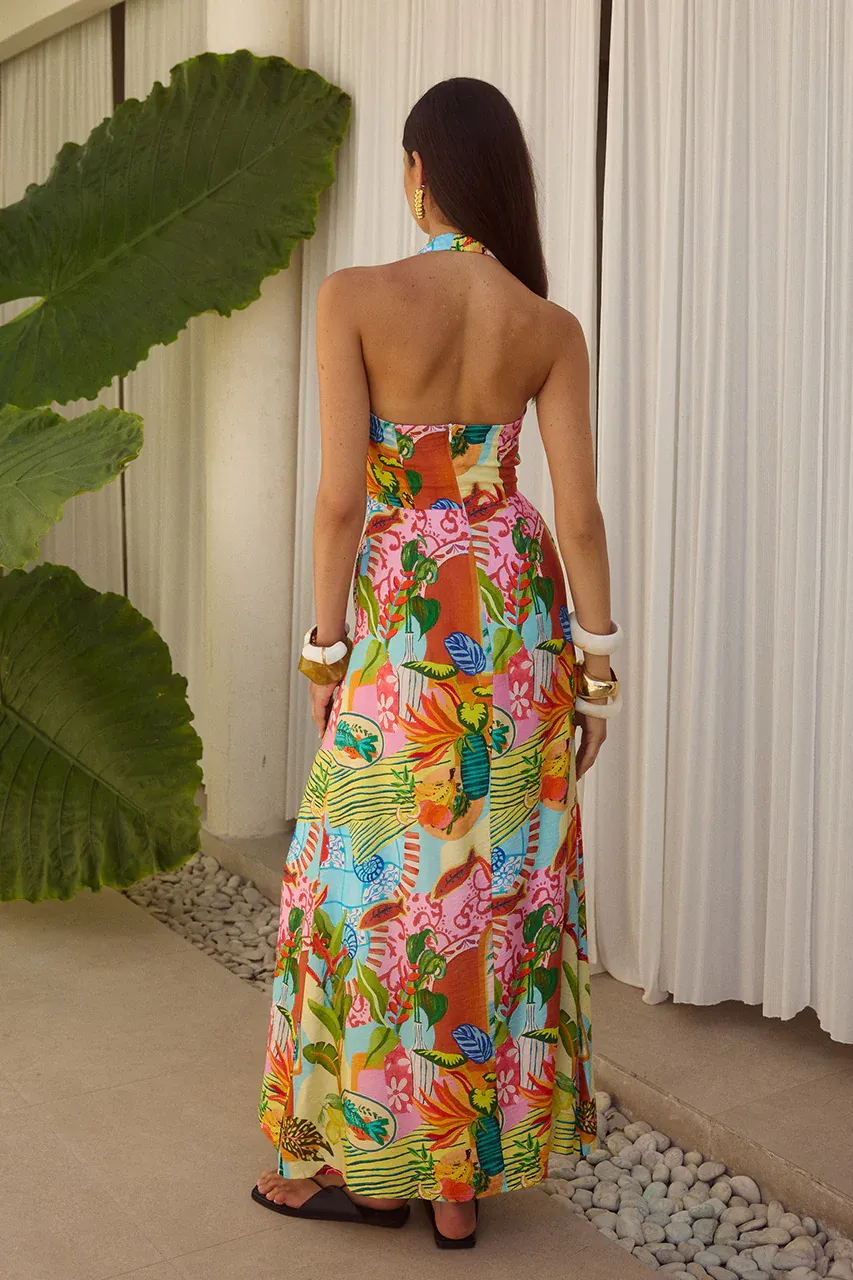 Arli Maxi Dress - Etallia Multi - Image 2