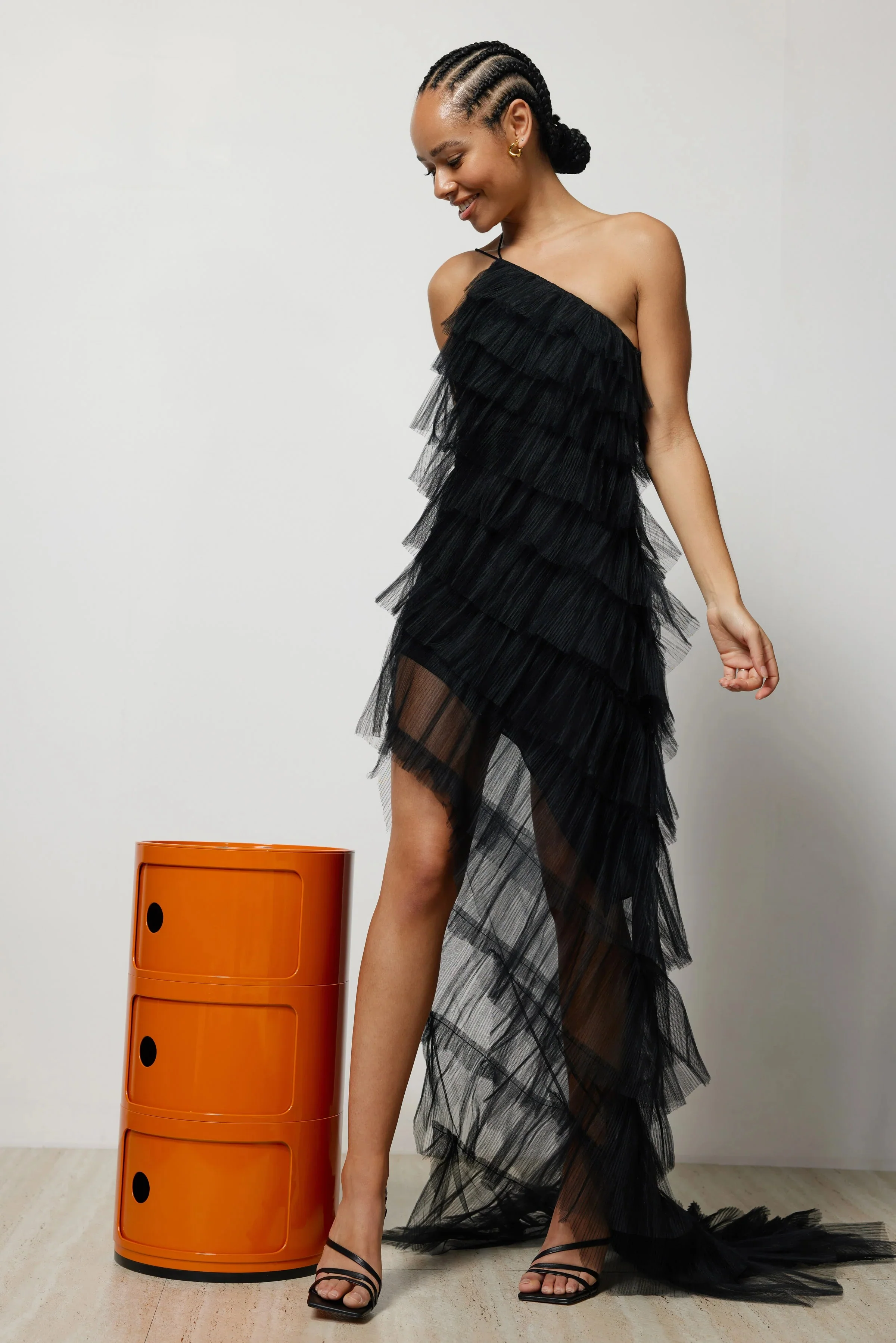 Astra Dress - Black - Image 6