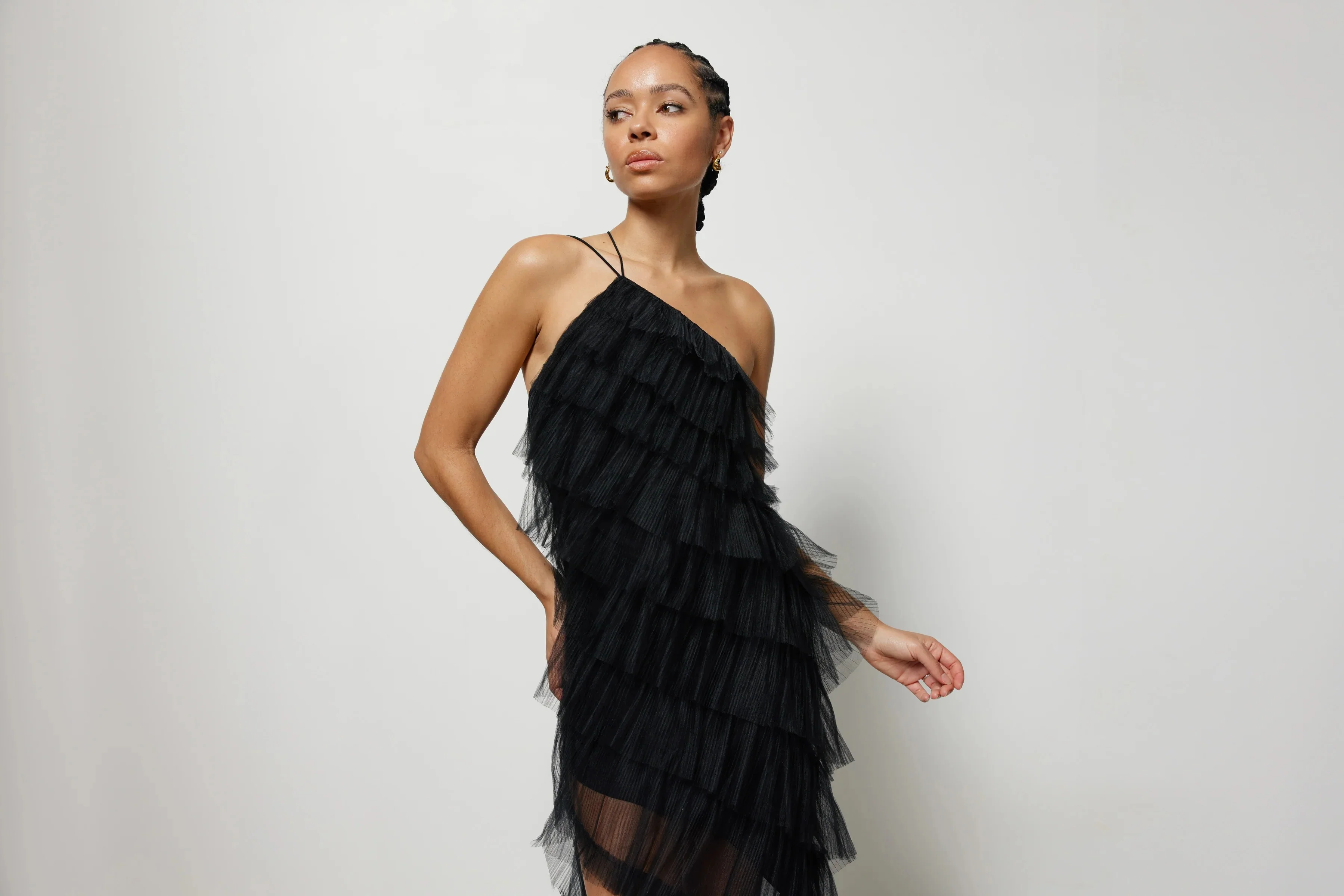 Astra Dress - Black - Image 7