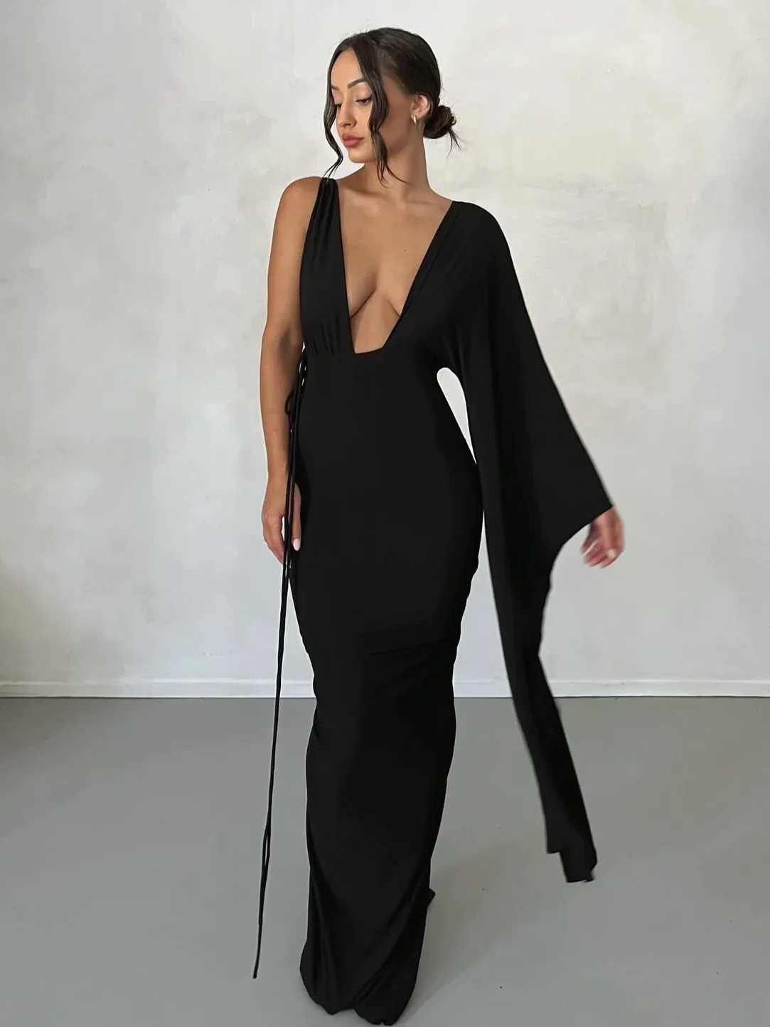Athena Gown - Black - Image 2