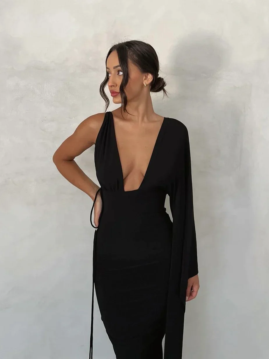 Athena Gown - Black - Image 4