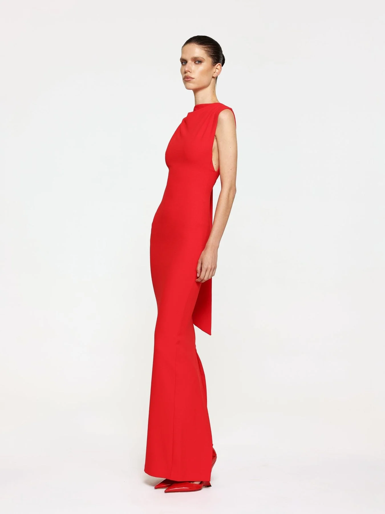 Audrey Gown - Cherry Red - Image 3