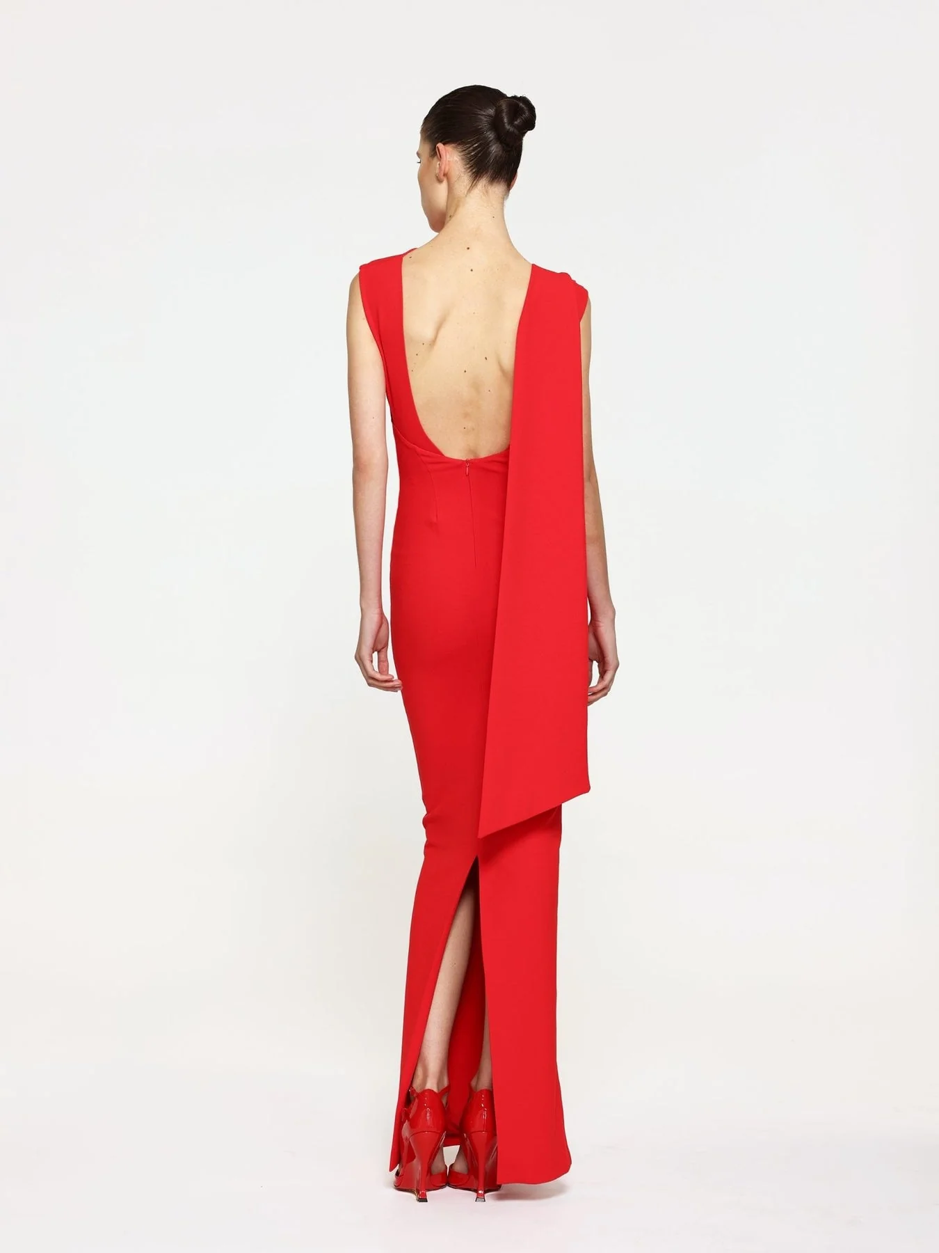 Audrey Gown - Cherry Red - Image 4